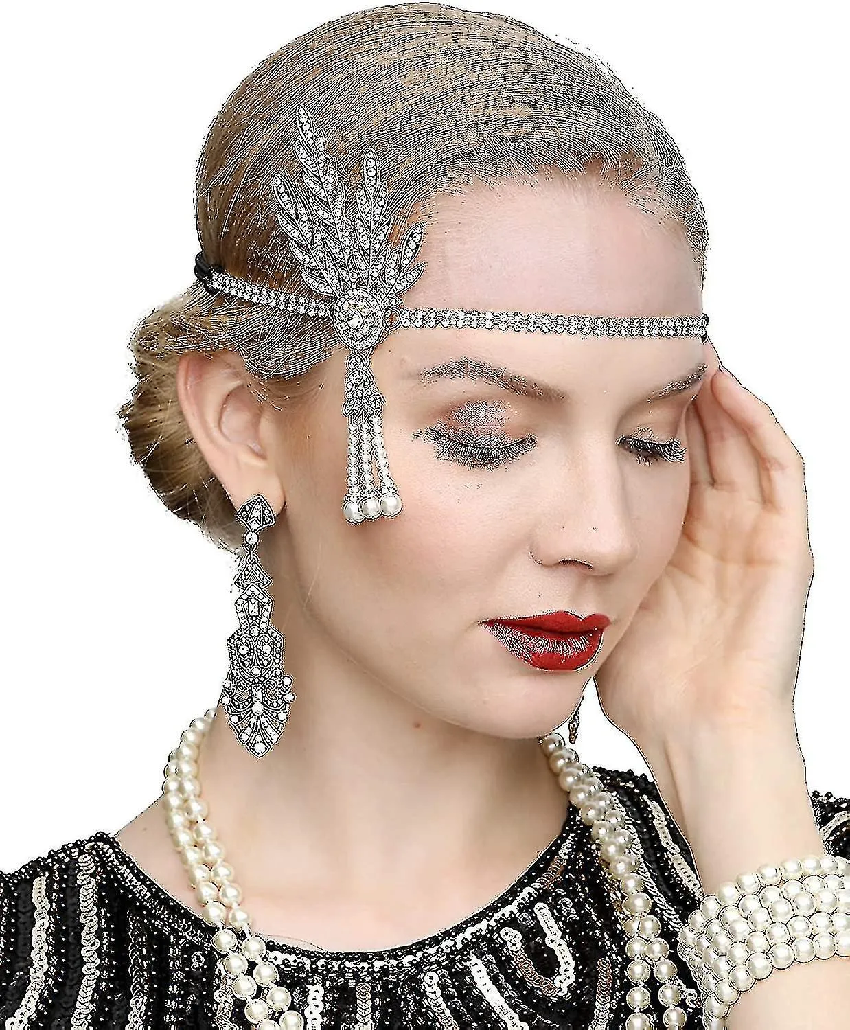 1920"s Accessory Costume Women"s Set, 1920"s Accessory Women"s Halloween Costumekk