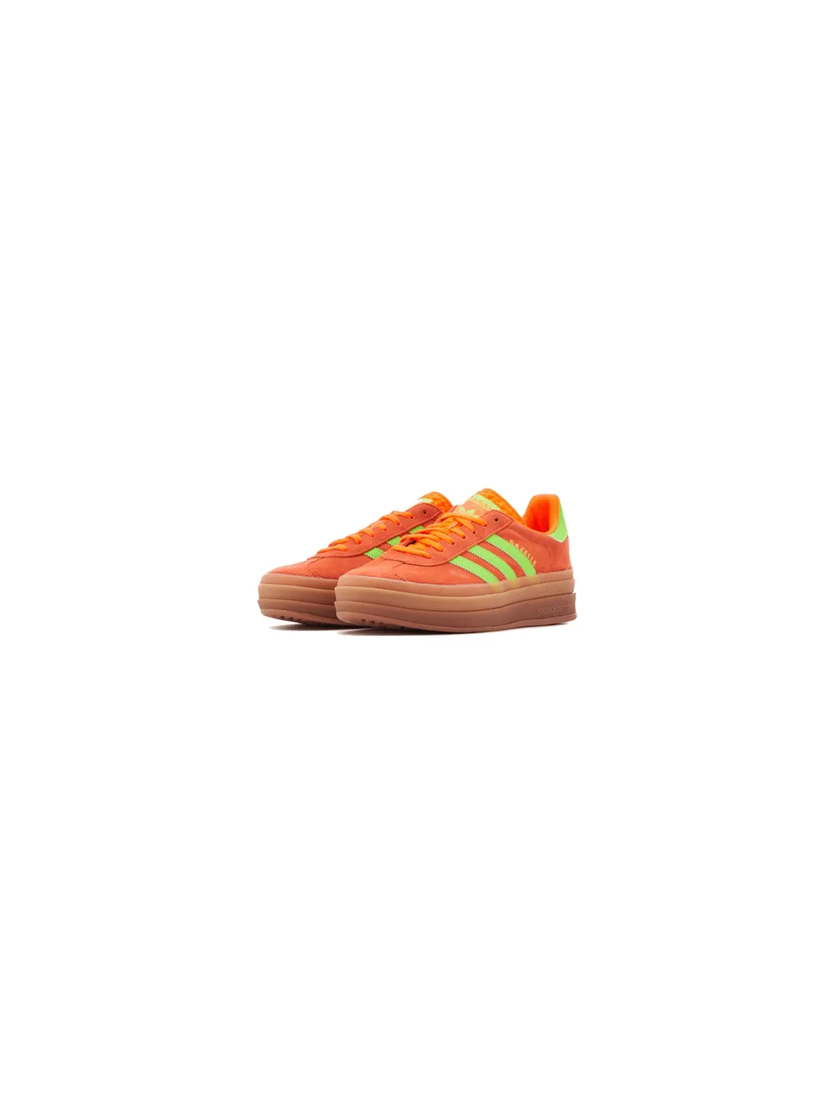 ADIDAS GAZZELLE BOLD  SOLAR ORANGE SOLAR GREEN