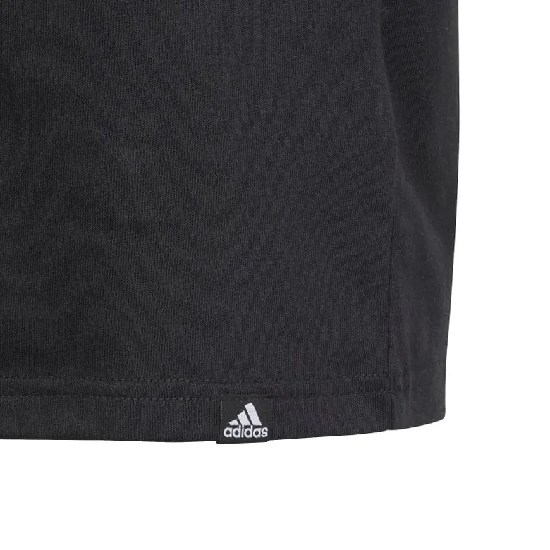 ADIDAS JUNIOR ILLUSTRATED GRAPHIC TSHIRT "BLACK"