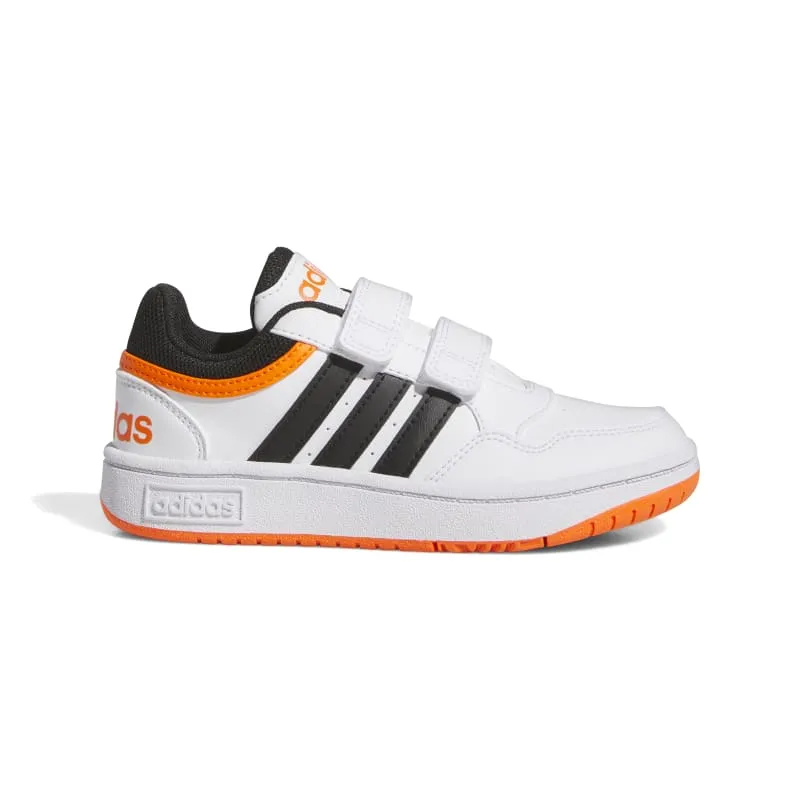 ADIDAS KIDS HOOPS 3.0 CF C "WHITEORANGE"