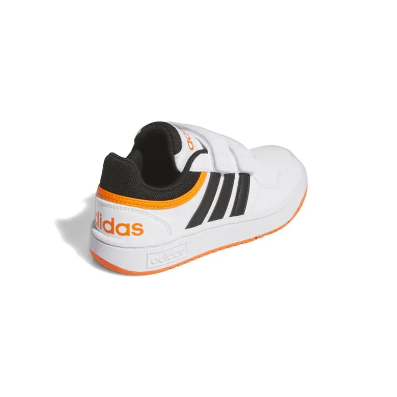 ADIDAS KIDS HOOPS 3.0 CF C "WHITEORANGE"