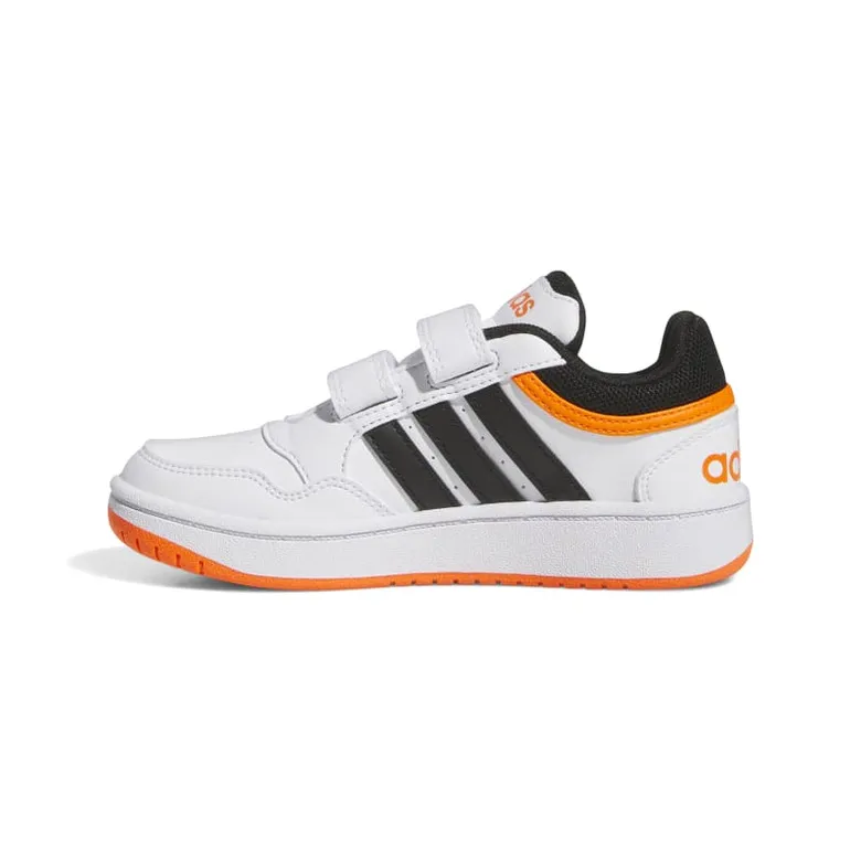 ADIDAS KIDS HOOPS 3.0 CF C "WHITEORANGE"