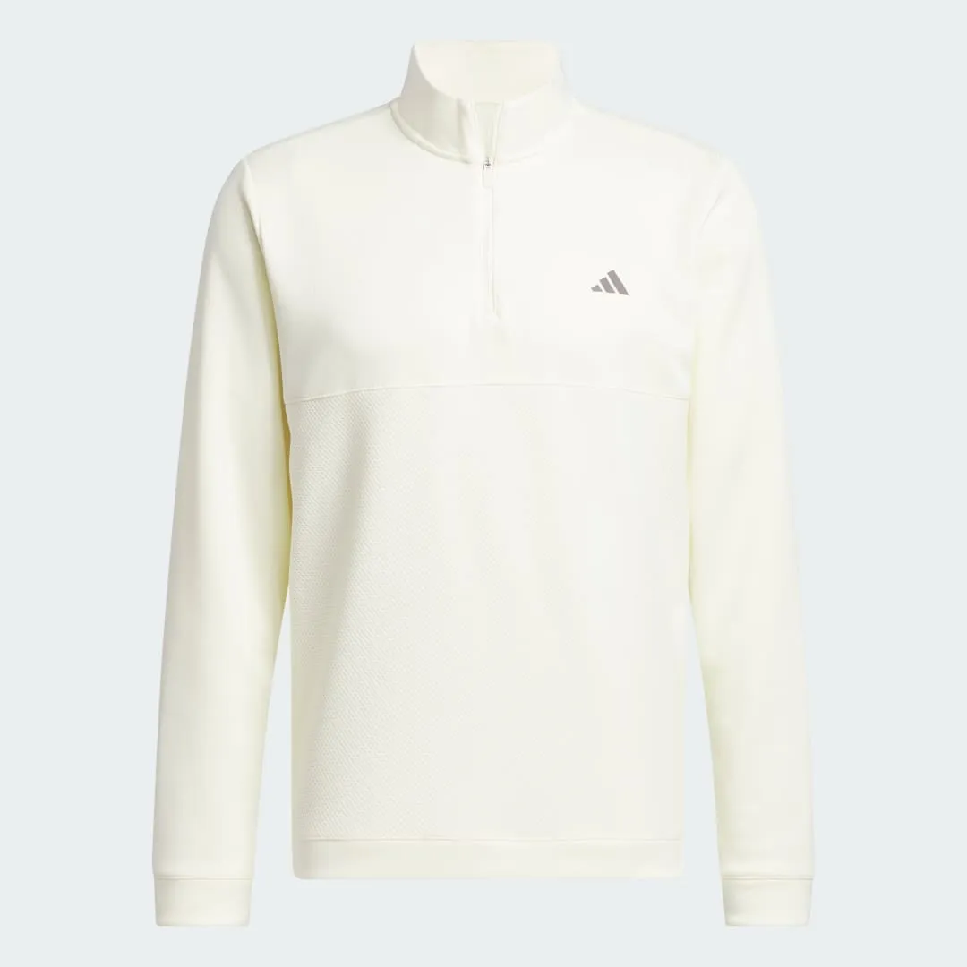 ADIDAS PERFORMANCE TOP ULTIMATE365 TEXTURED QUARTERZIP