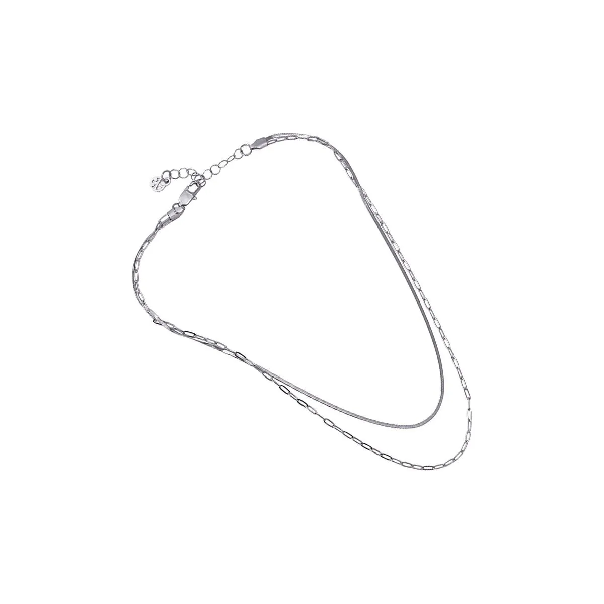 ANARTXY COLLAR DOBLE ESLABONES SERPIENTE  ANARTXY
