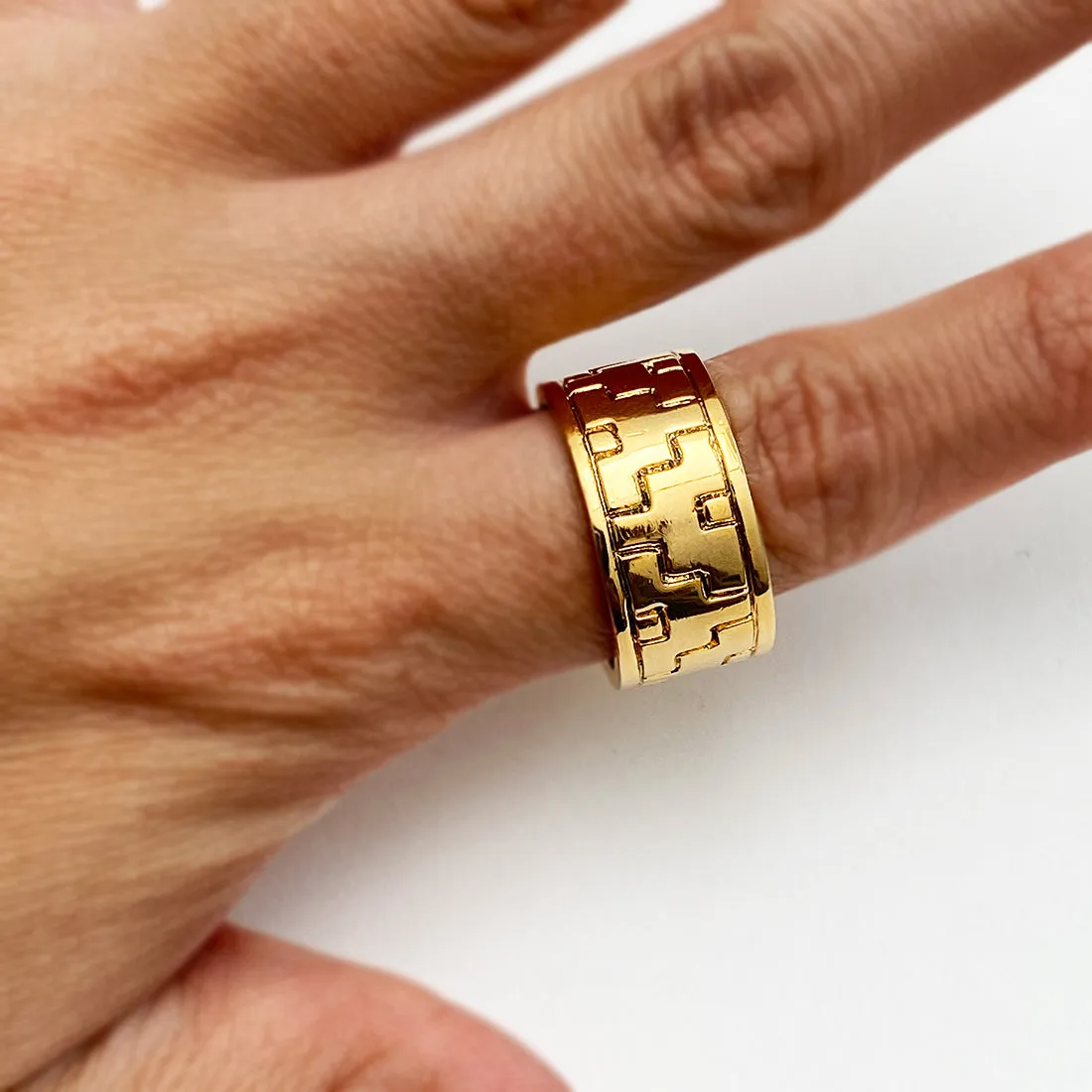 ANILLO MITLA REDONDO  ORO