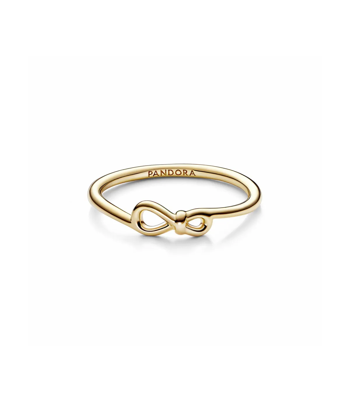 ANILLO PANDORA BAñO ORO NUDO INFINITO  168898C00