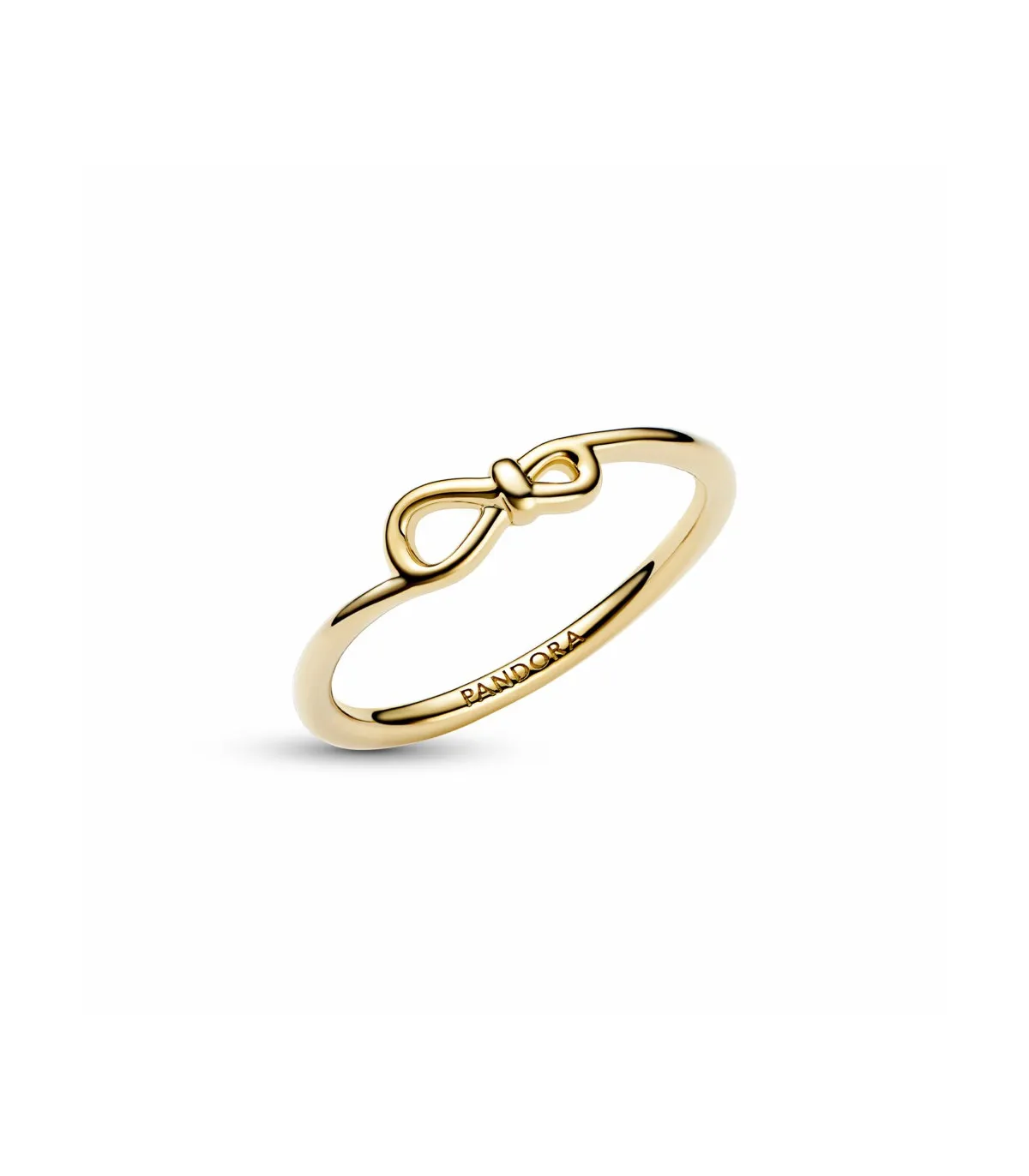 ANILLO PANDORA BAñO ORO NUDO INFINITO  168898C00