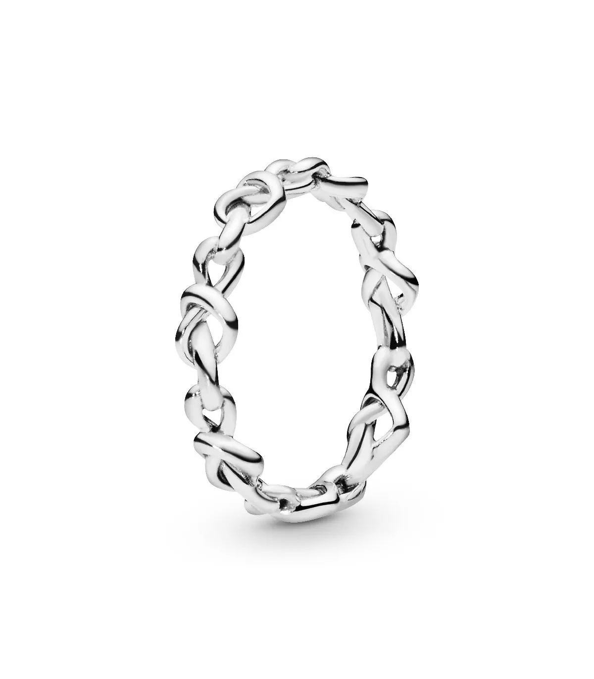 ANILLO PANDORA CORAZONES ANUDADOS  198018