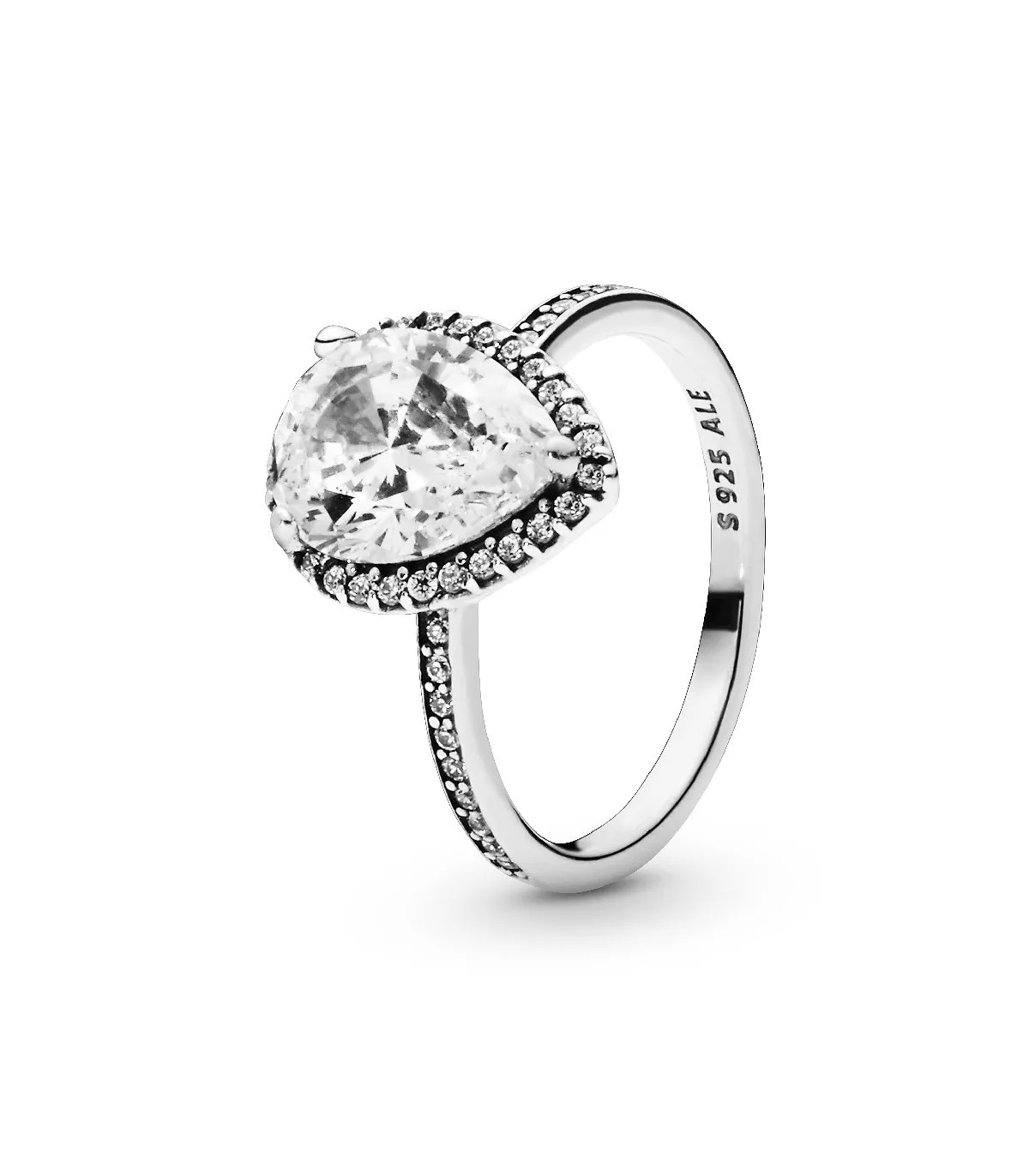 ANILLO PANDORA LáGRIMA RADIANTE  196251CZ