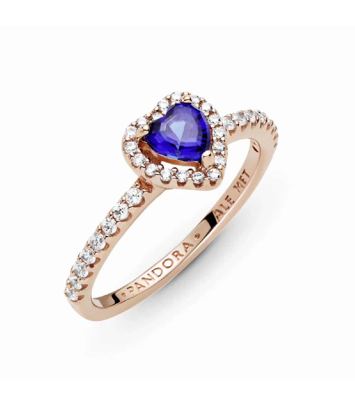 ANILLO PANDORA ROSé CORAZóN ELEVADO BRILLANTE  188421C01