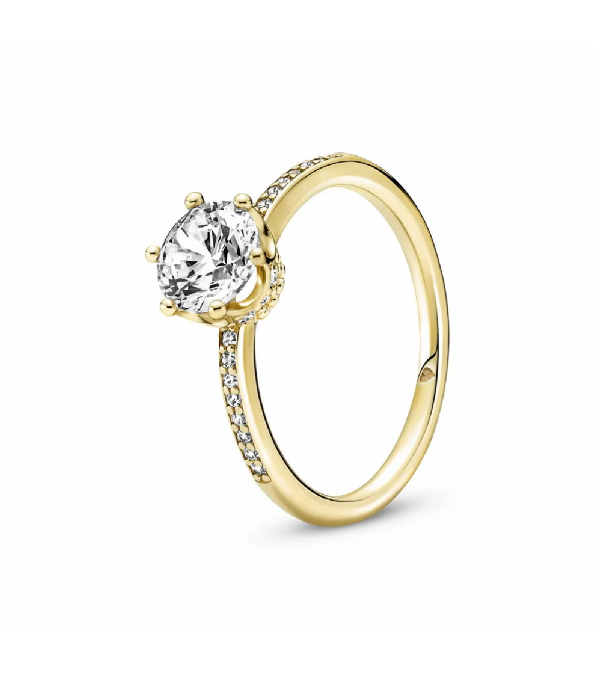 ANILLO PANDORA SHINE SOLITARIO CORONA BRILLANTE  168289C01