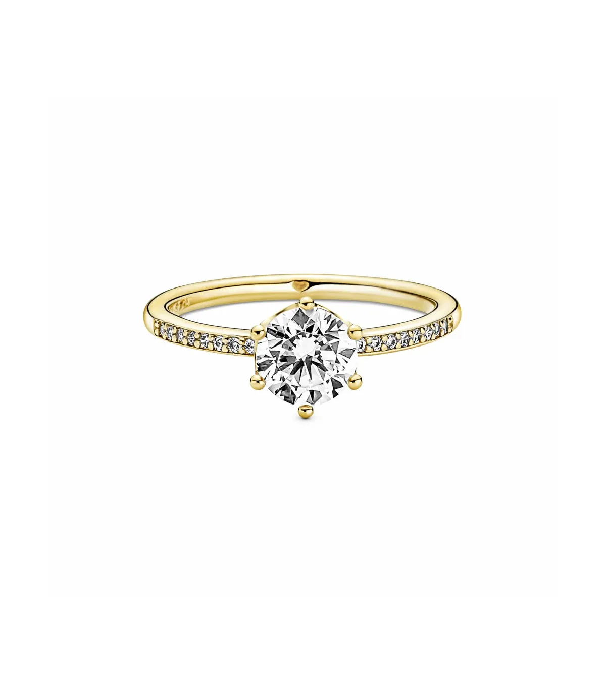ANILLO PANDORA SHINE SOLITARIO CORONA BRILLANTE  168289C01
