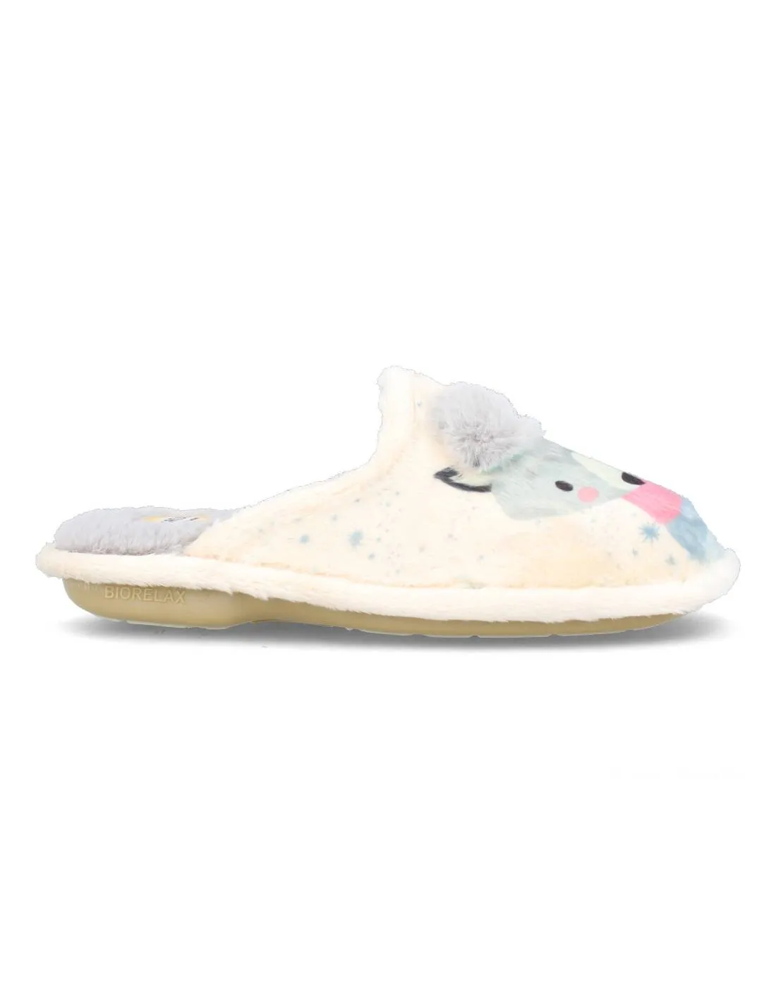 BIORELAX  ZAPATILLAS CASA MUJER MAPACHE BEIGE
