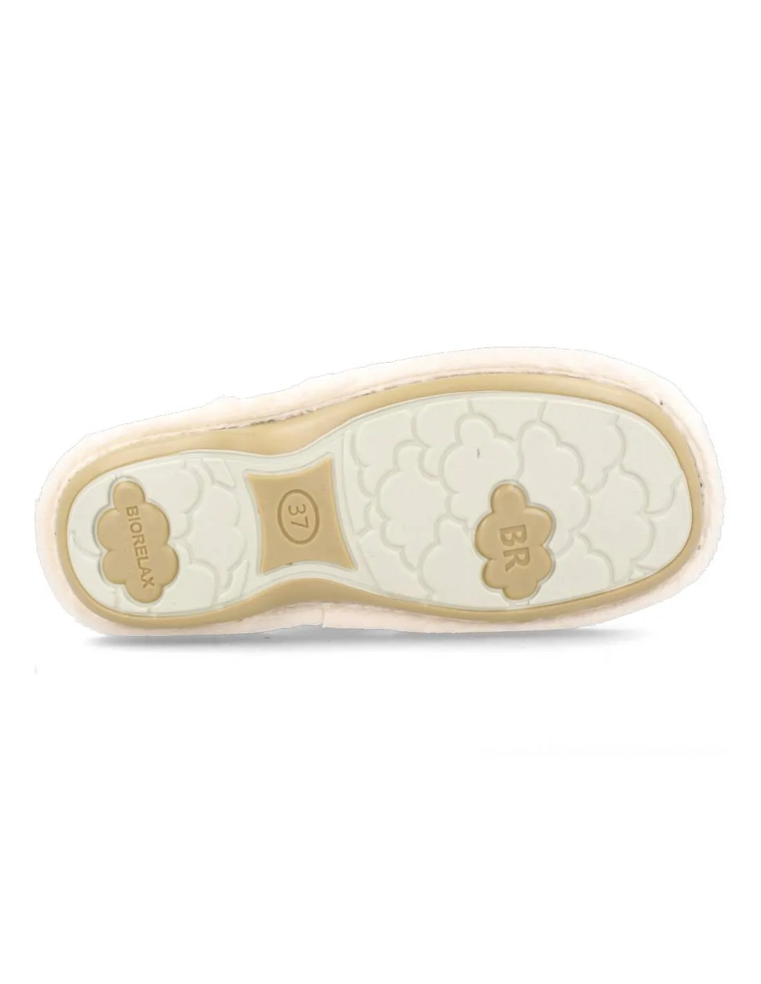 BIORELAX  ZAPATILLAS CASA MUJER MAPACHE BEIGE