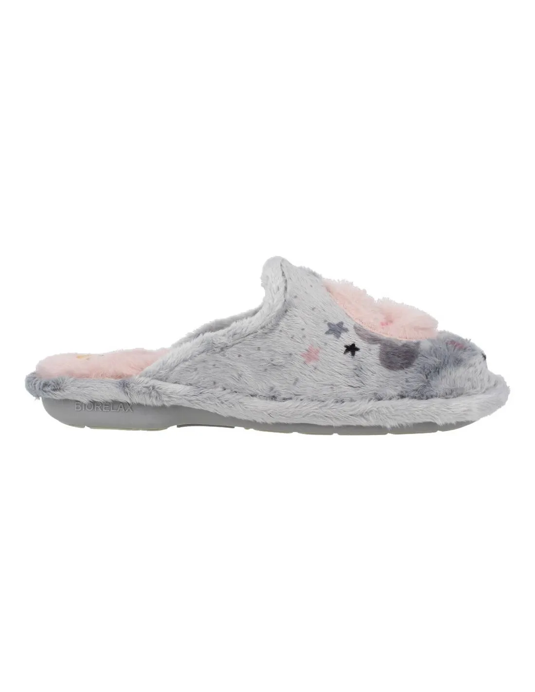 BIORELAX  ZAPATILLAS MUJER LUNA ESTRELLA NIEBLA