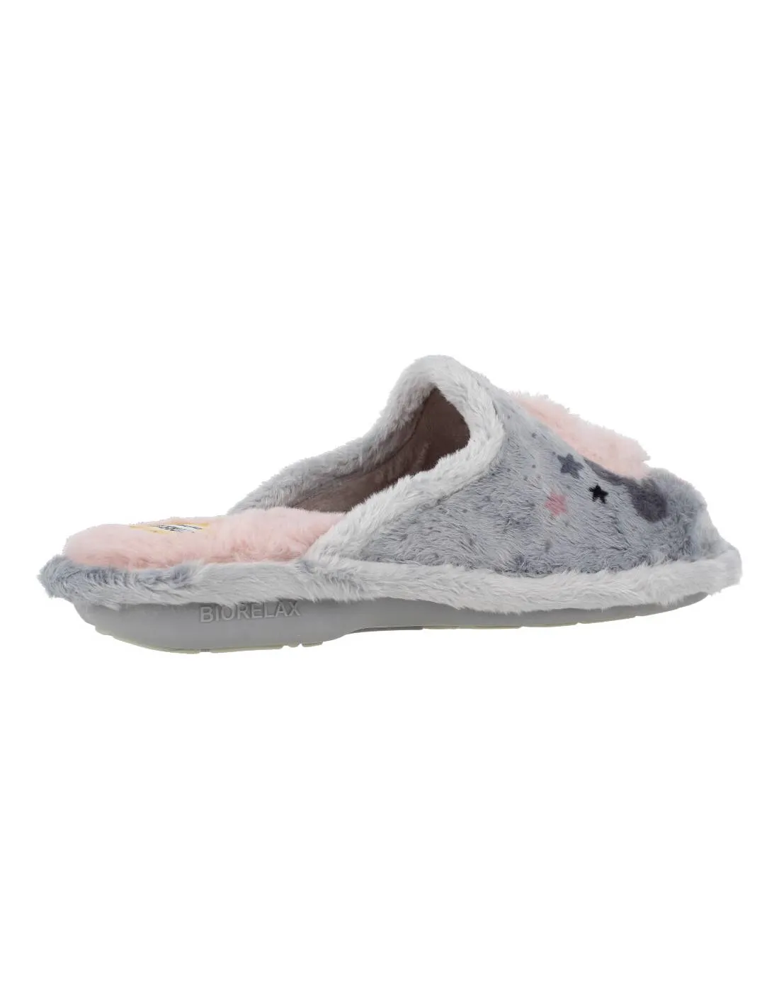 BIORELAX  ZAPATILLAS MUJER LUNA ESTRELLA NIEBLA