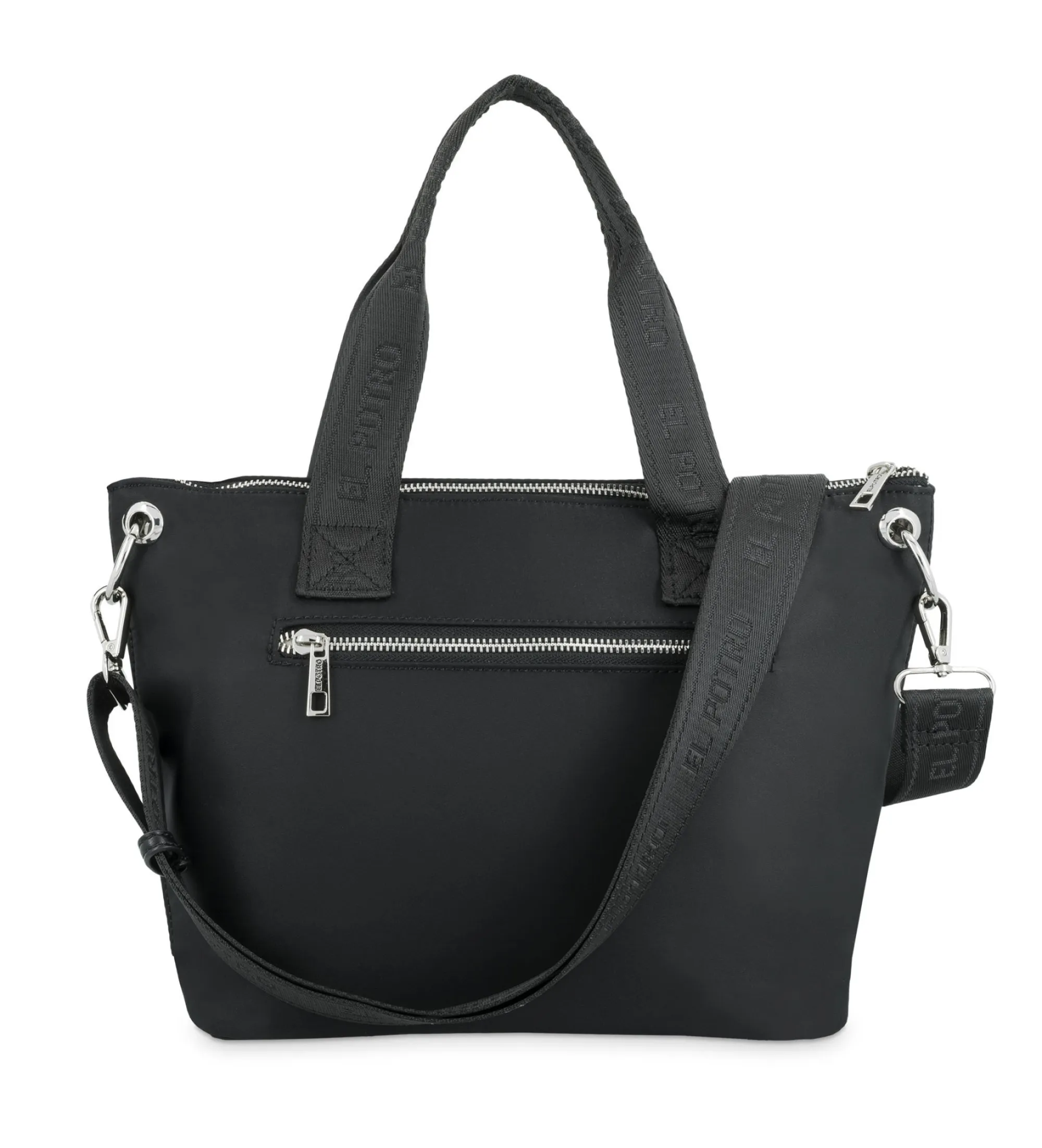 Bolso Cesta Bandolera negro