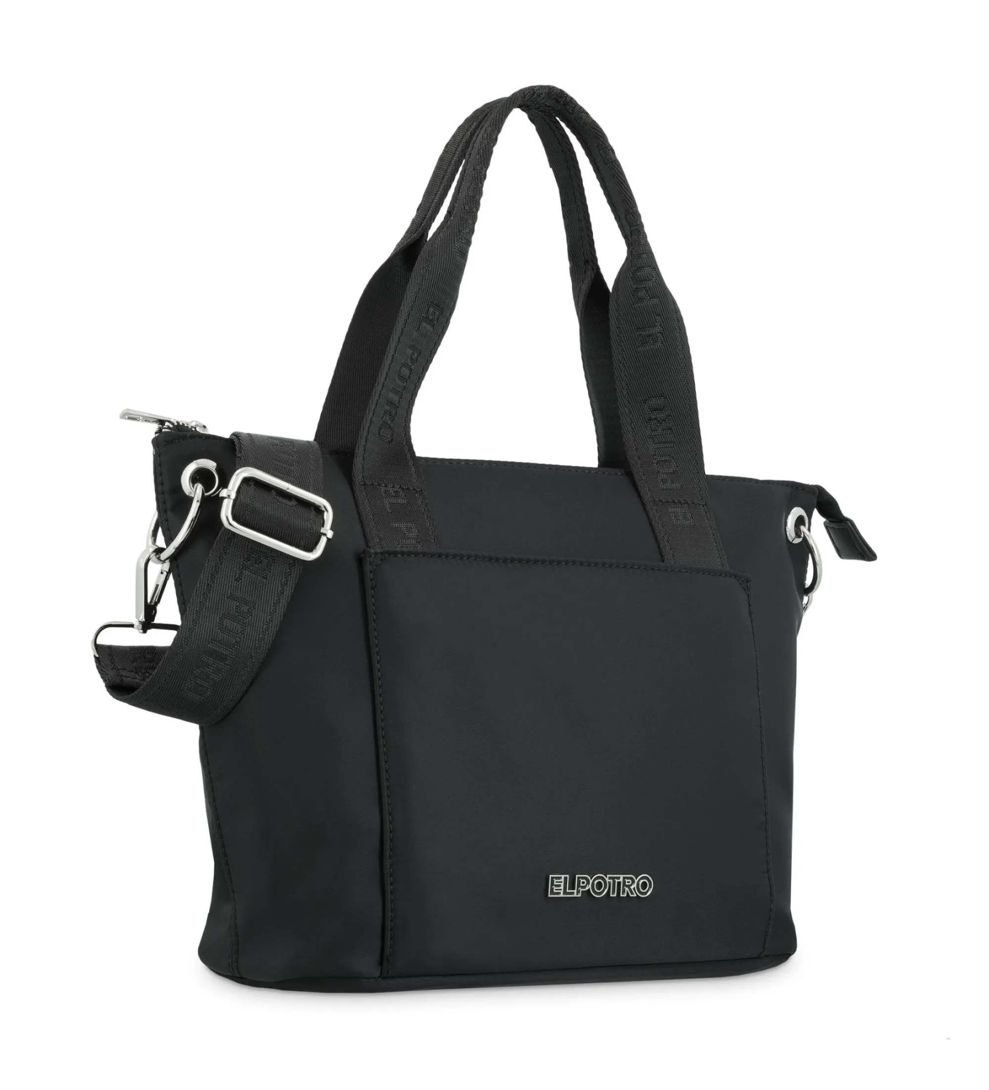 Bolso Cesta Bandolera negro