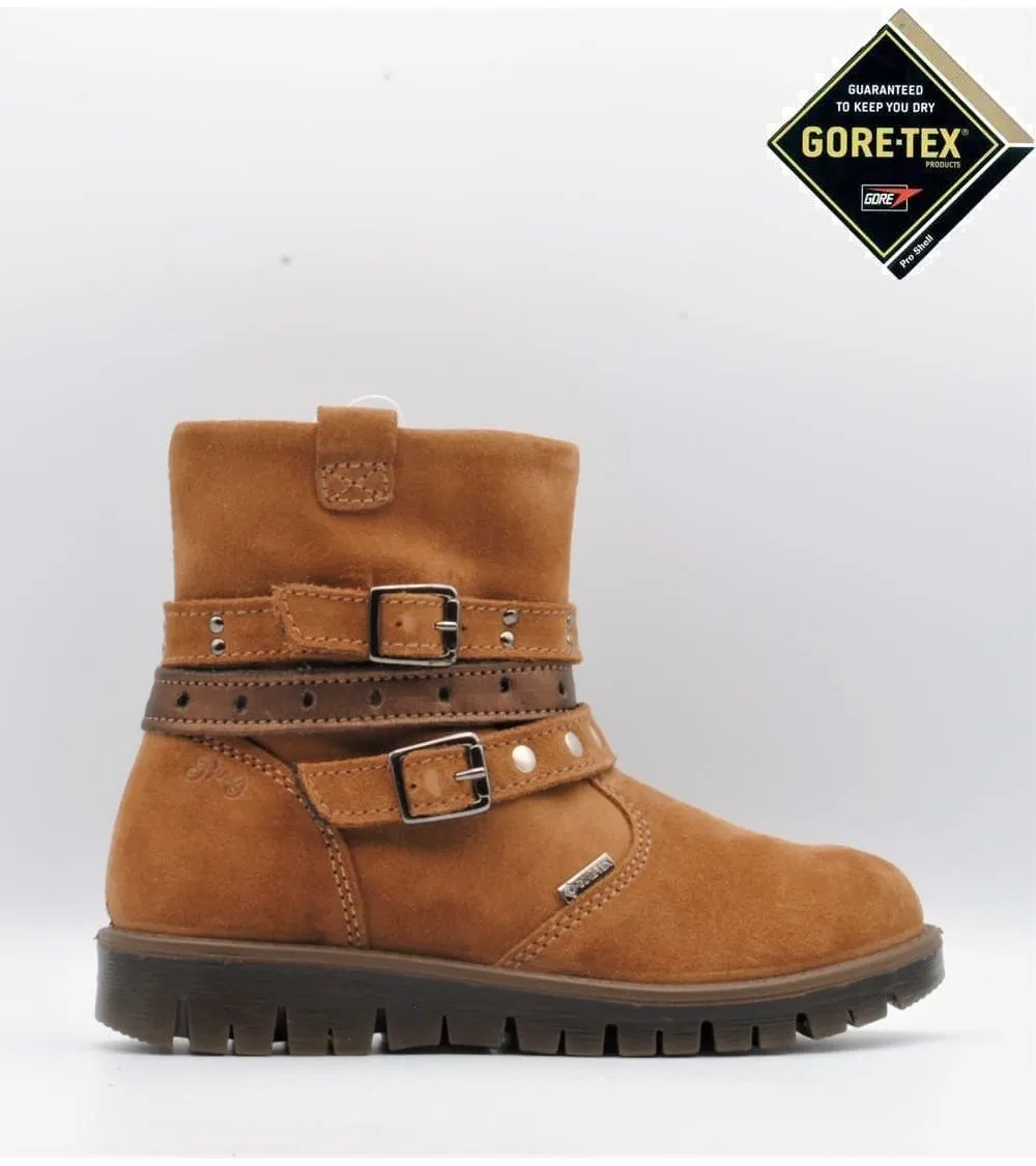 BOTAS NIÑA GORETEX PRIMIGI CUERO TACHUELAS