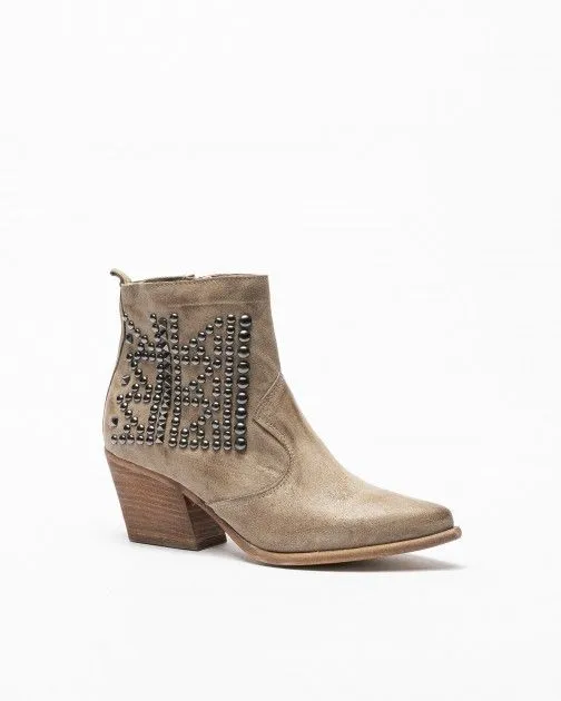 Botins texanos PROF 22112 gris pardo