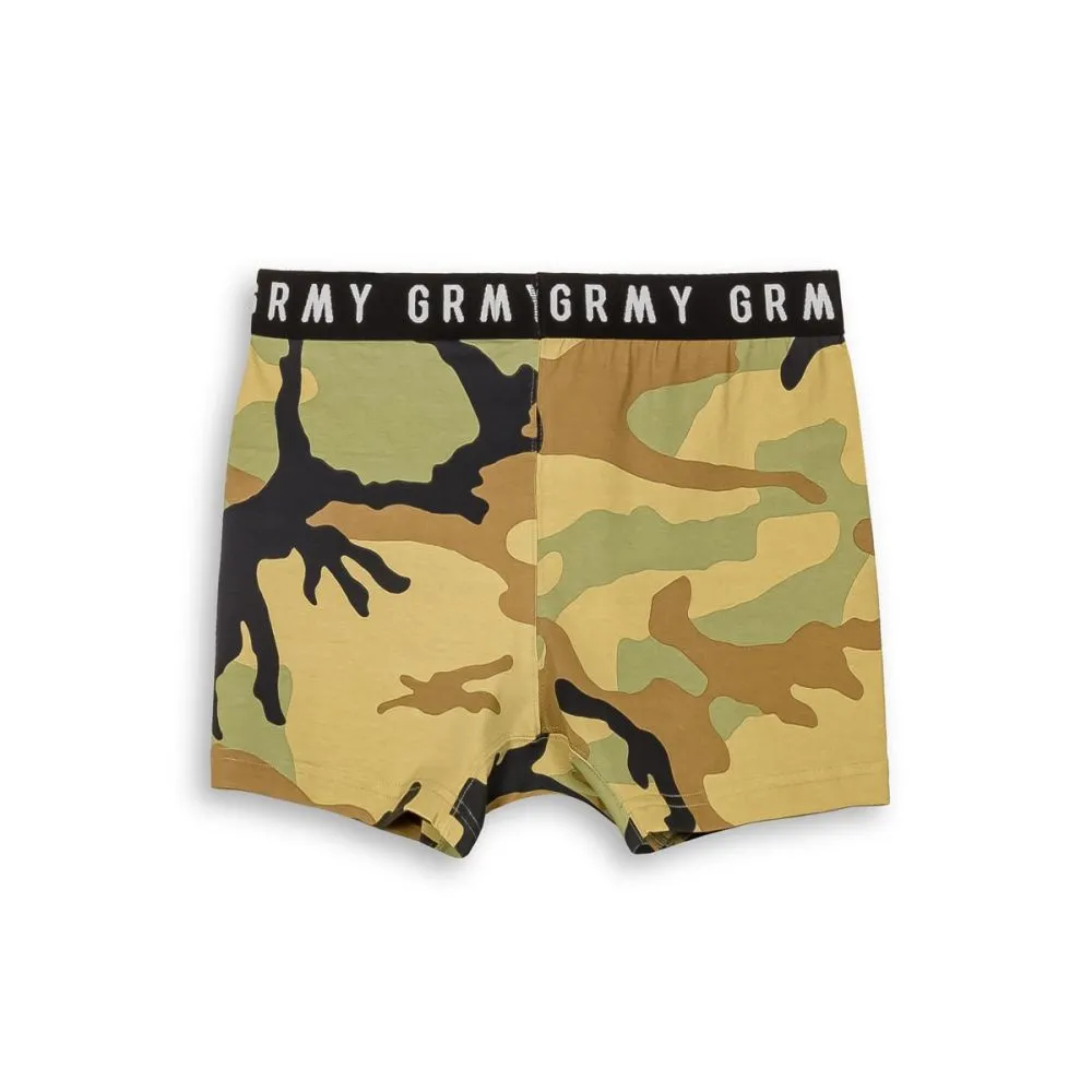Boxers Grimey Follow The Dollar Brown Camo