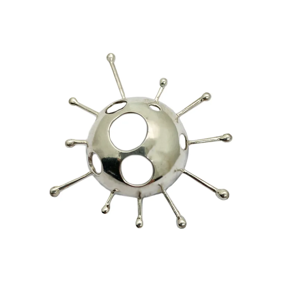 BROCHE BICHO  PLATA