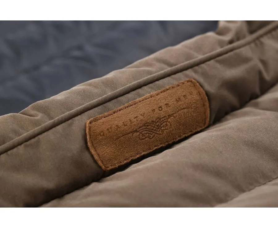 BROWN DOWN GILET  NIELS II