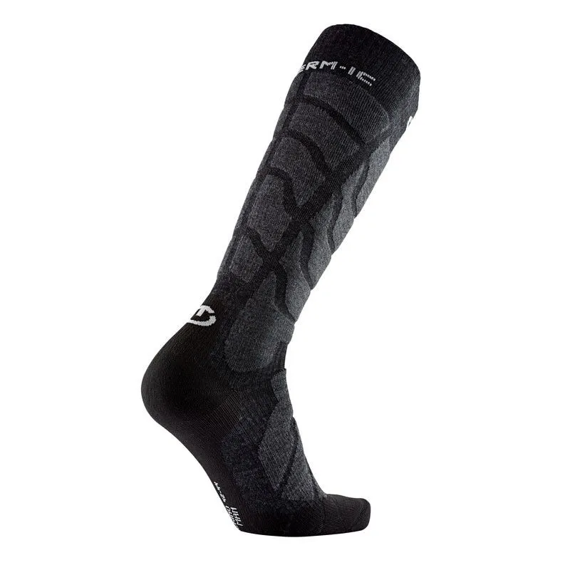 CALCETINES DE ESQUí THERMIC SKI WARM (NEGRO/GRIS)