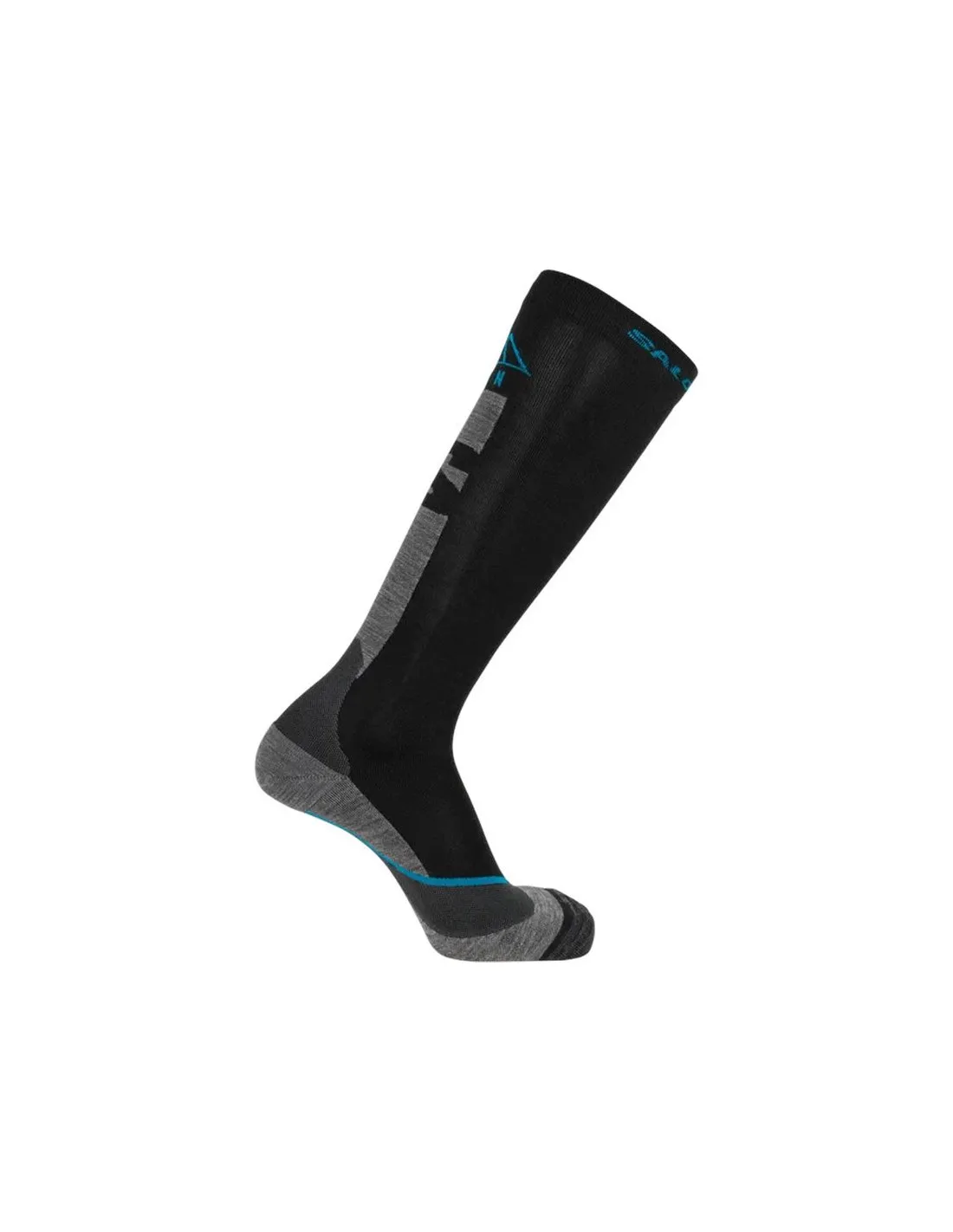 CALCETINES DE SKI Y SNOW SALOMON BLACKCASTELROCKBLUE DANUBE