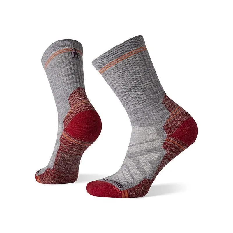 Calcetines Smartwool Hike Light Cushion Crew (gris claro) Mujer