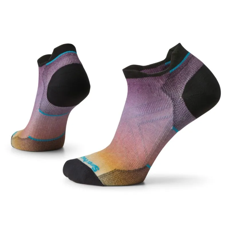 Calcetines Smartwool Zero Cushion Ombre Print Low Ankle (Picante) Mujer