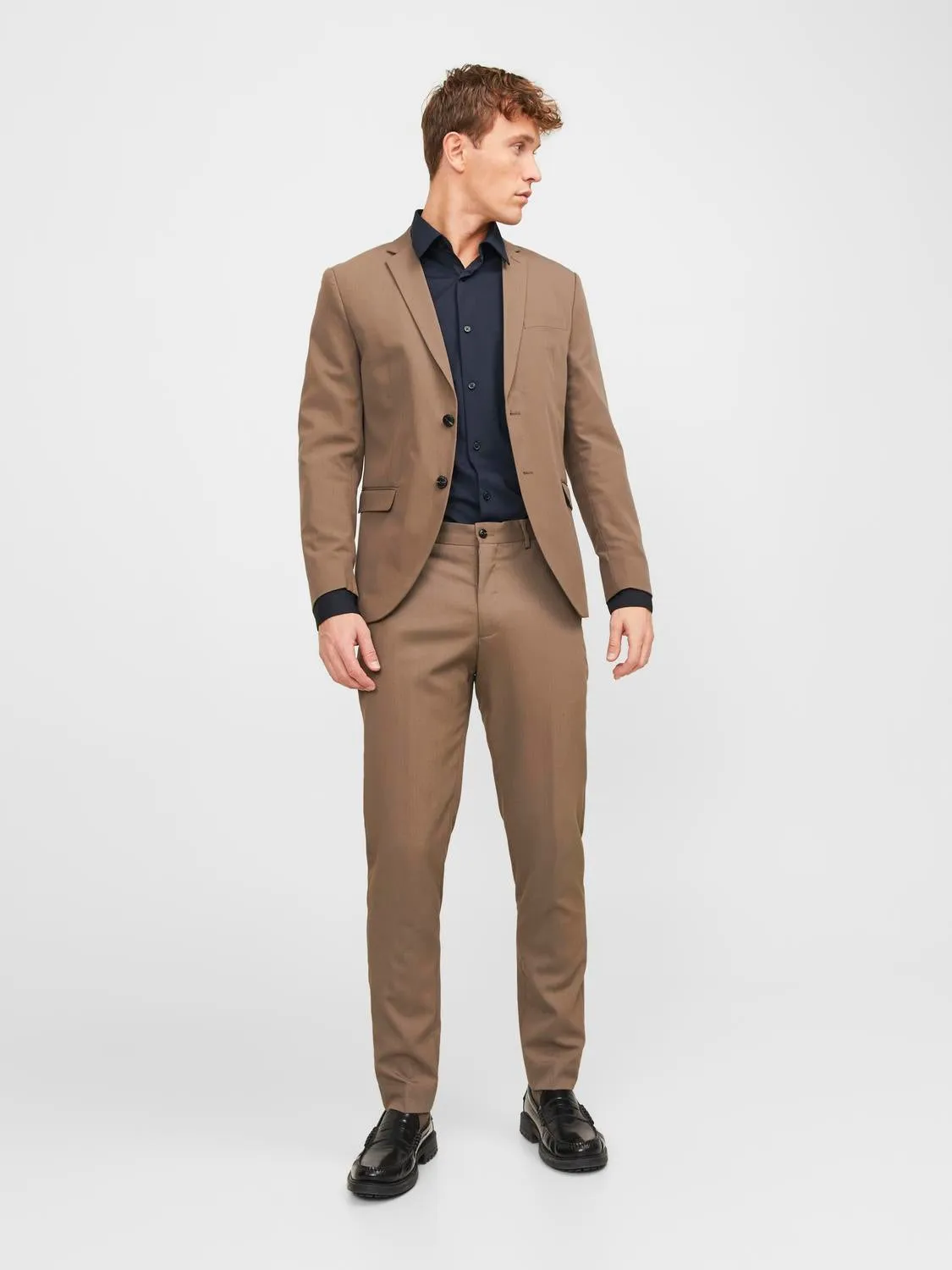 Camisa formal Corte slim | Azul intermedio | Jack & Jones®