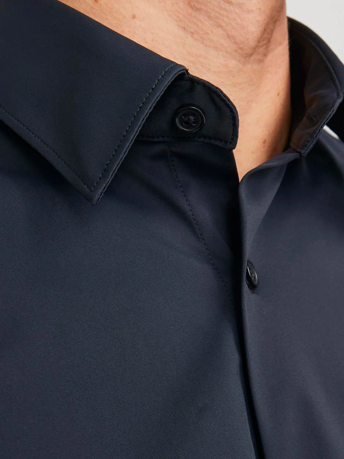 Camisa formal Corte slim | Azul intermedio | Jack & Jones®