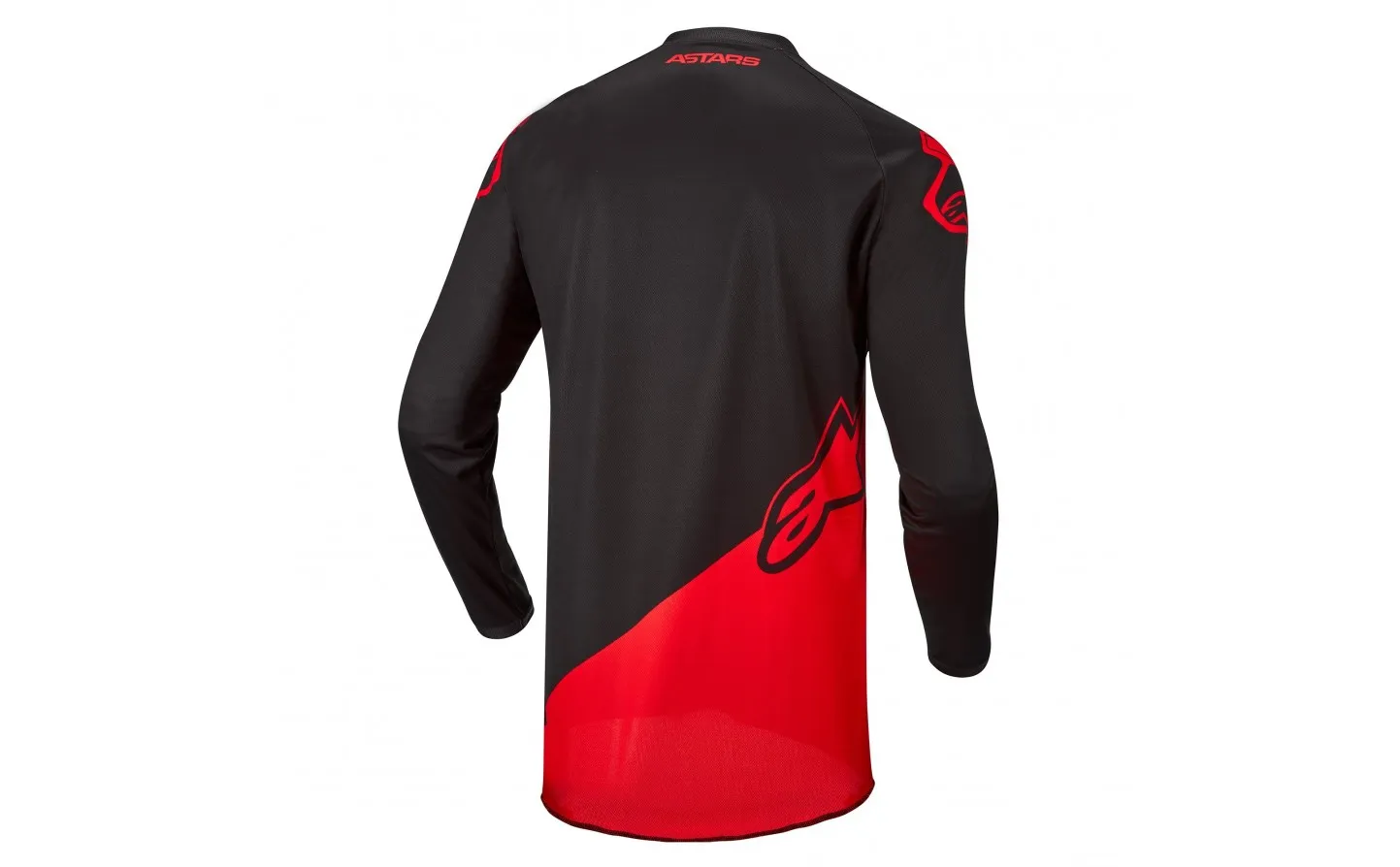 CAMISETA ALPINESTARS RACER SUPERMATIC NEGRO ROJO |37615221303|