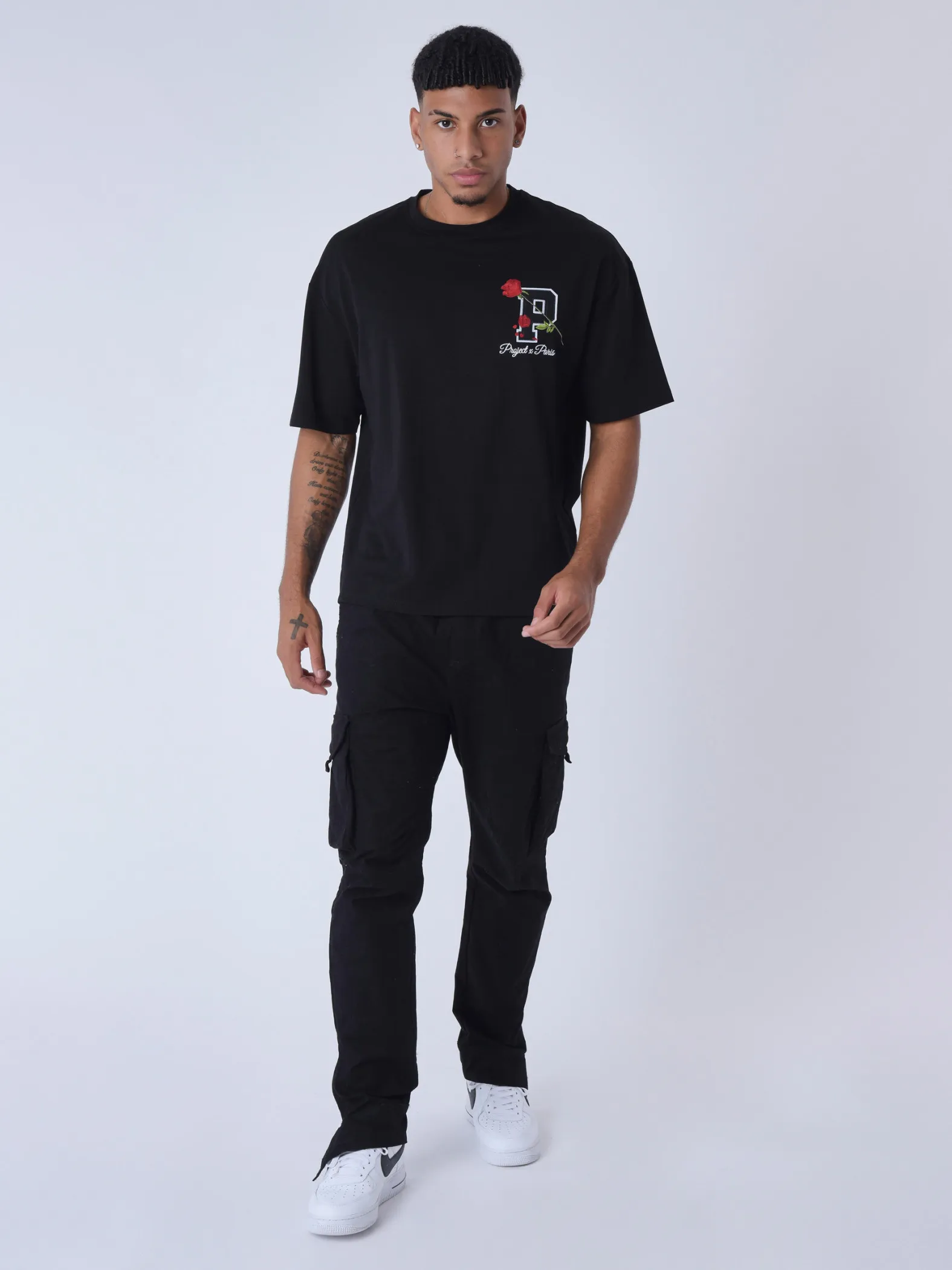 Camiseta de flores románticas