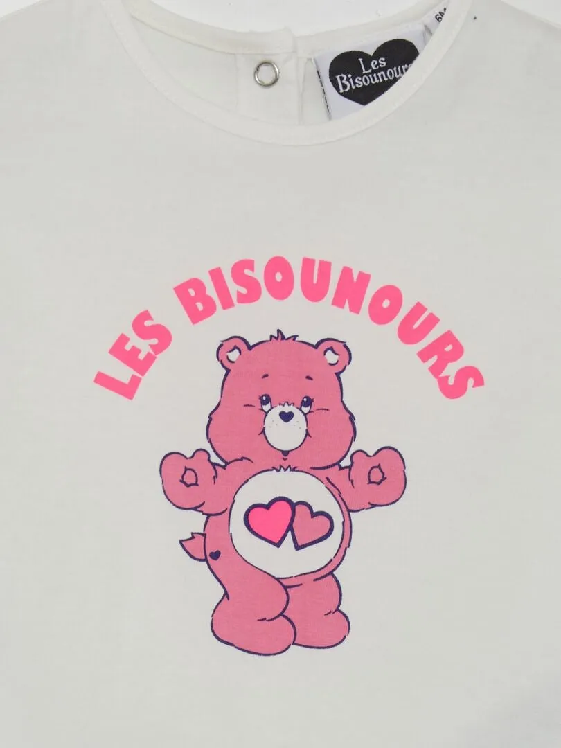 CAMISETA DE PUNTO 'OSOS AMOROSOS'  BLANCO