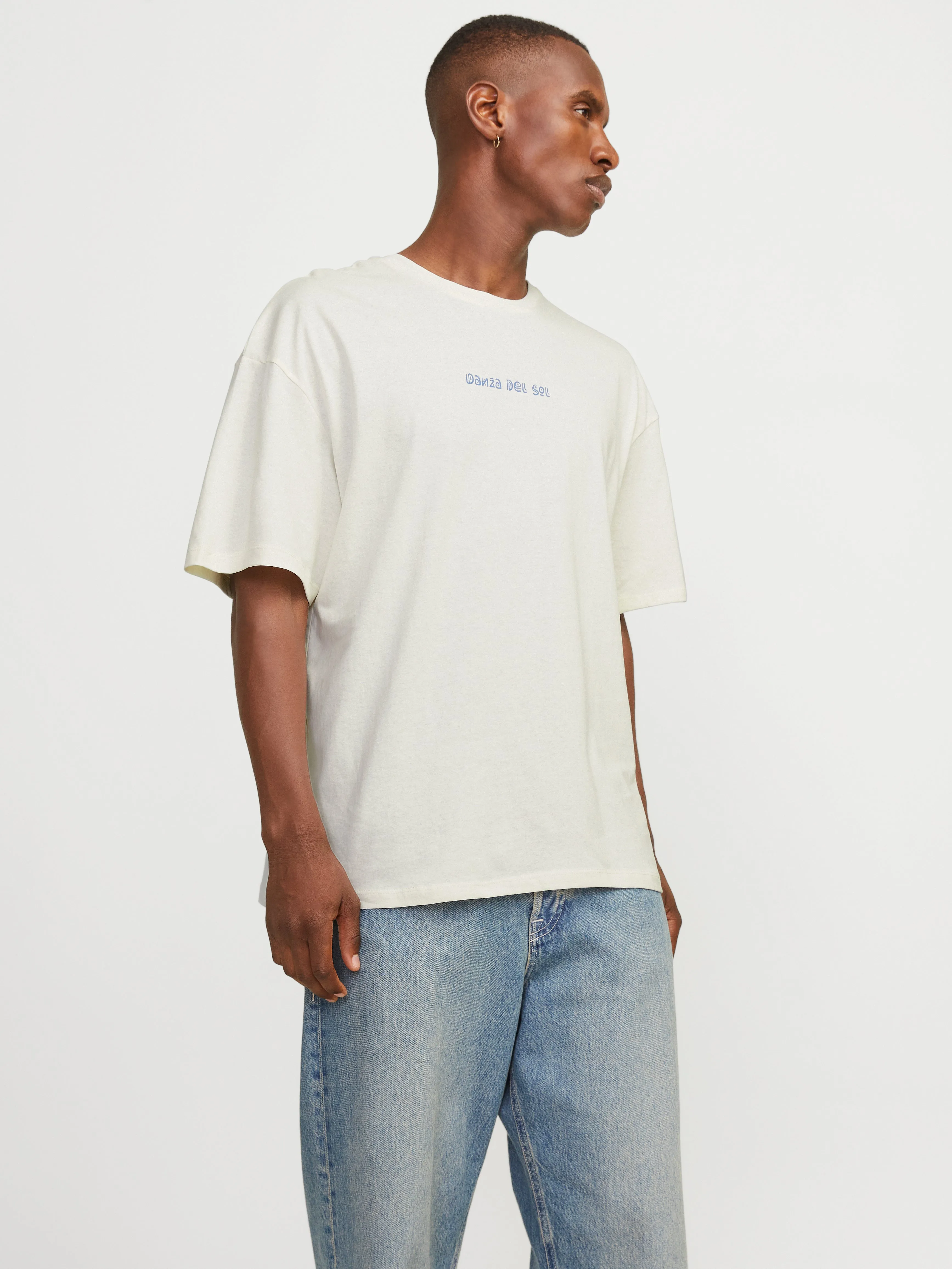 Camiseta Estampado Cuello redondo | Blanco hueso | Jack & Jones®