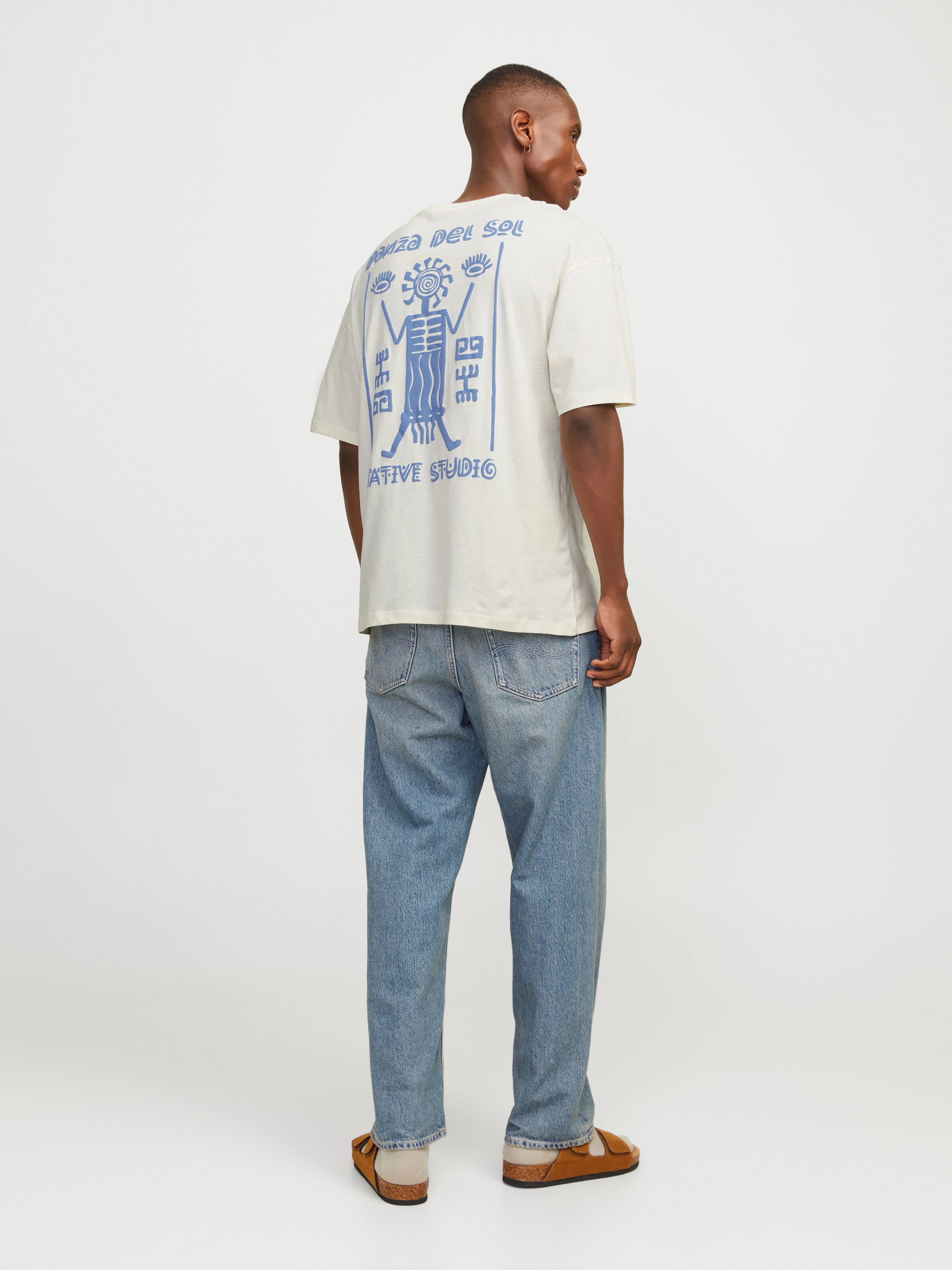 Camiseta Estampado Cuello redondo | Blanco hueso | Jack & Jones®