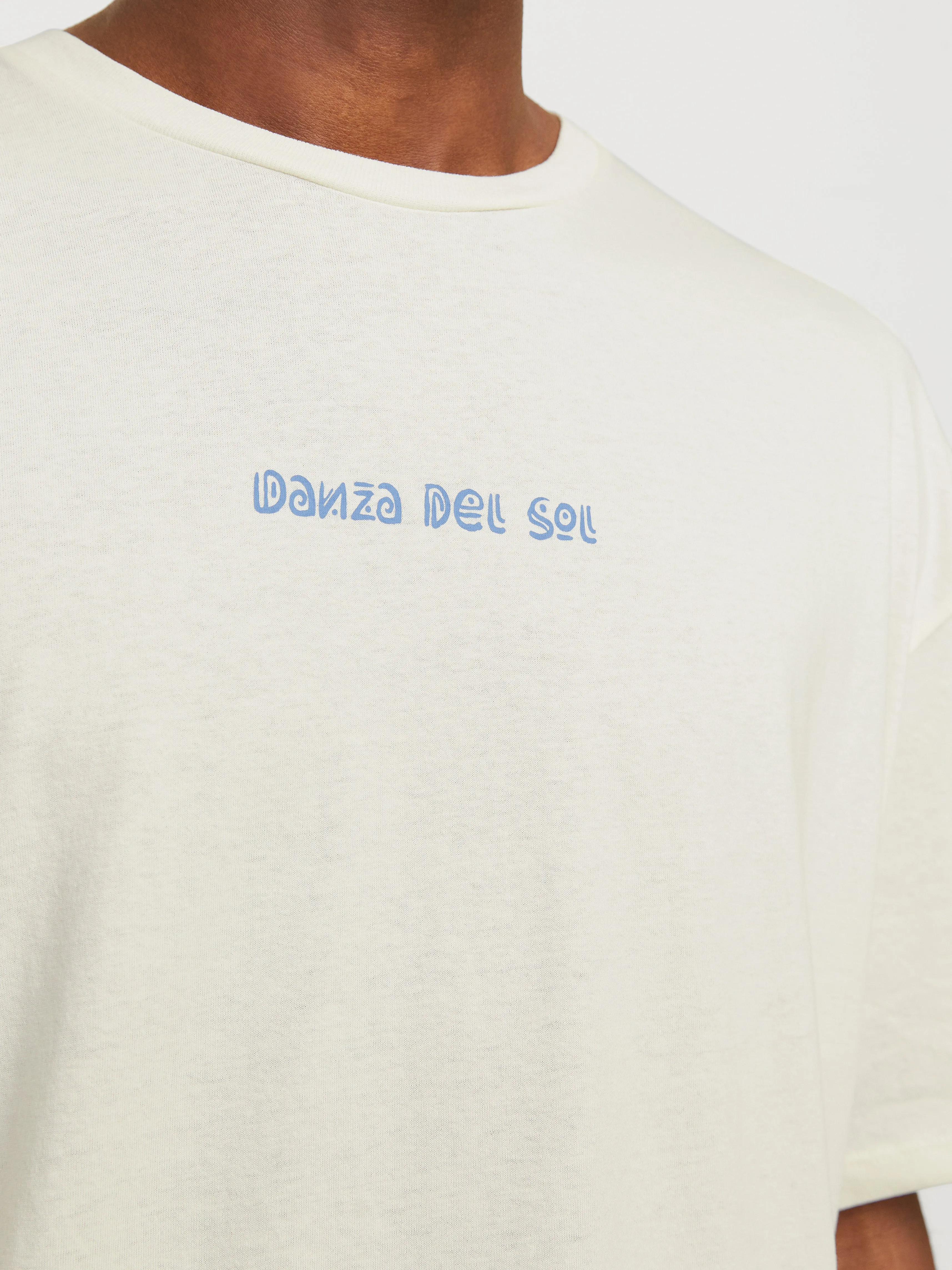 Camiseta Estampado Cuello redondo | Blanco hueso | Jack & Jones®