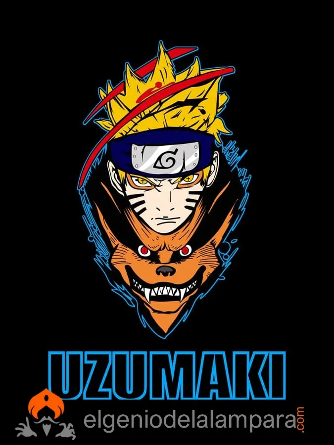 Camiseta Uzumaki Naruto