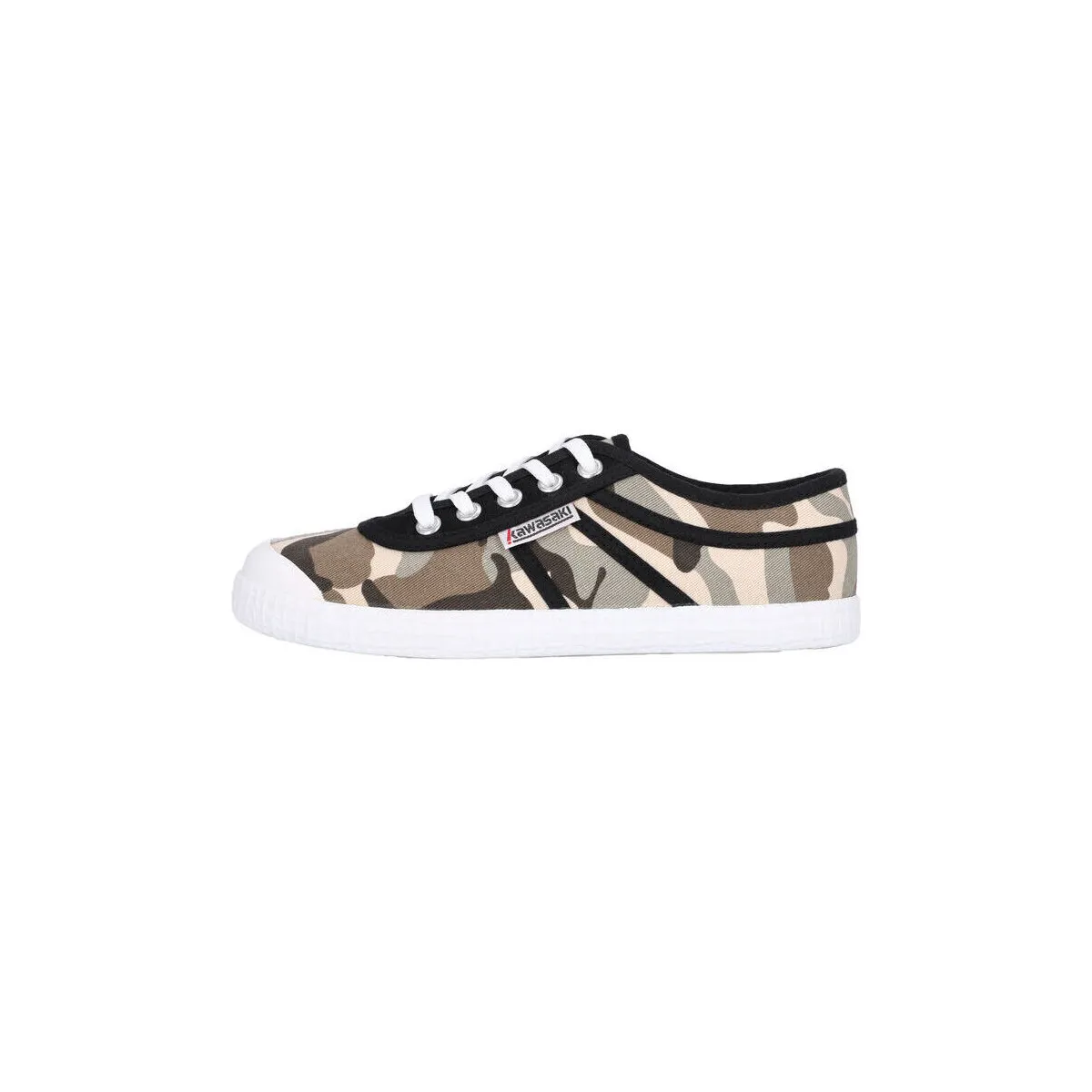 CAMO CANVAS SHOE K202417ES 8885 VARIOUS BROWN