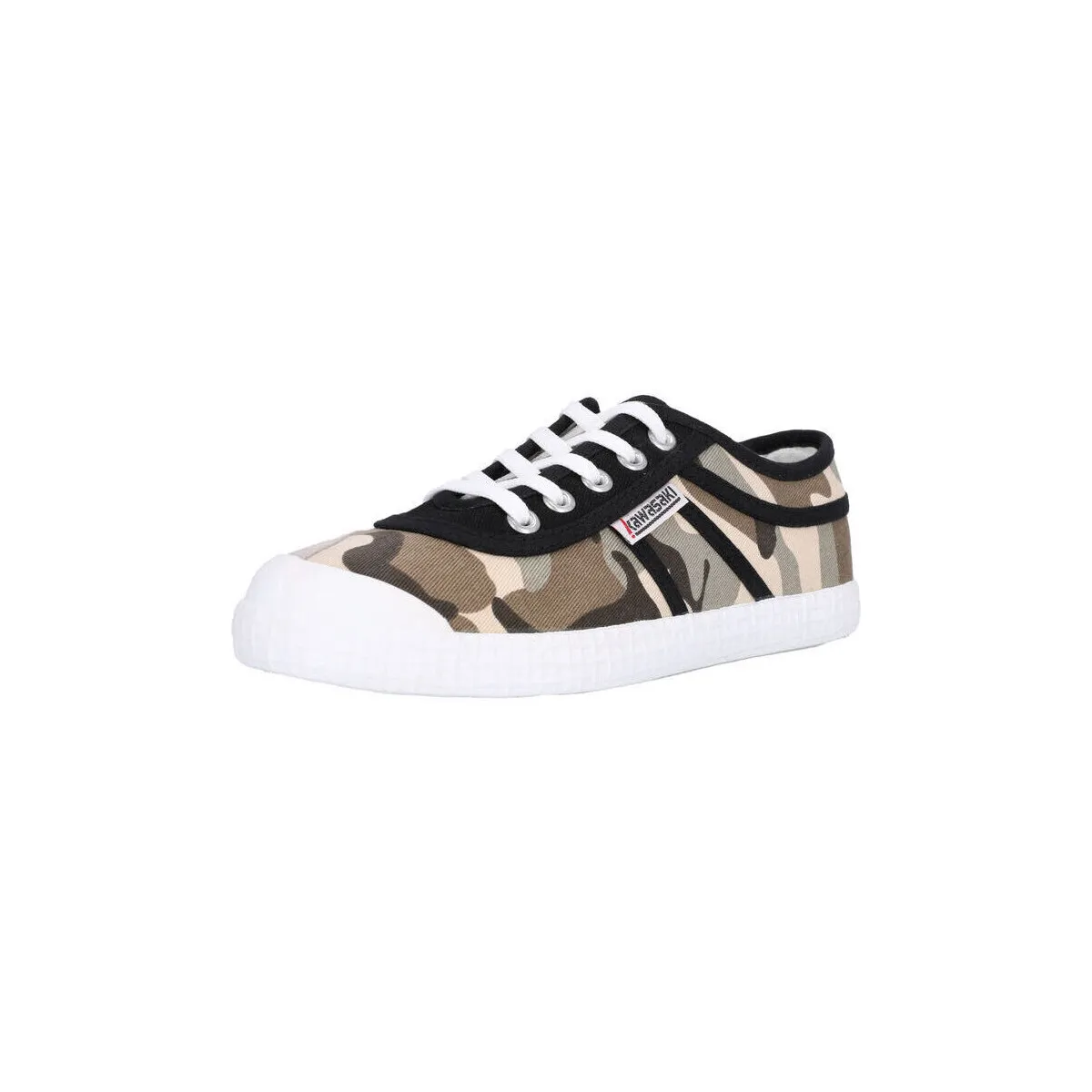 CAMO CANVAS SHOE K202417ES 8885 VARIOUS BROWN
