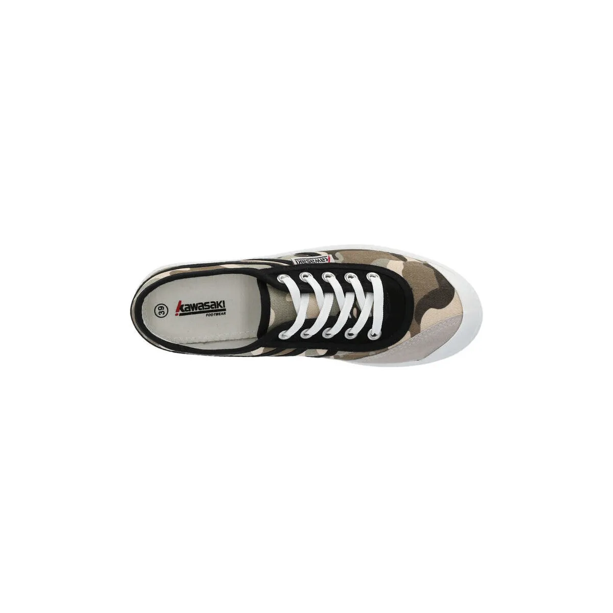 CAMO CANVAS SHOE K202417ES 8885 VARIOUS BROWN