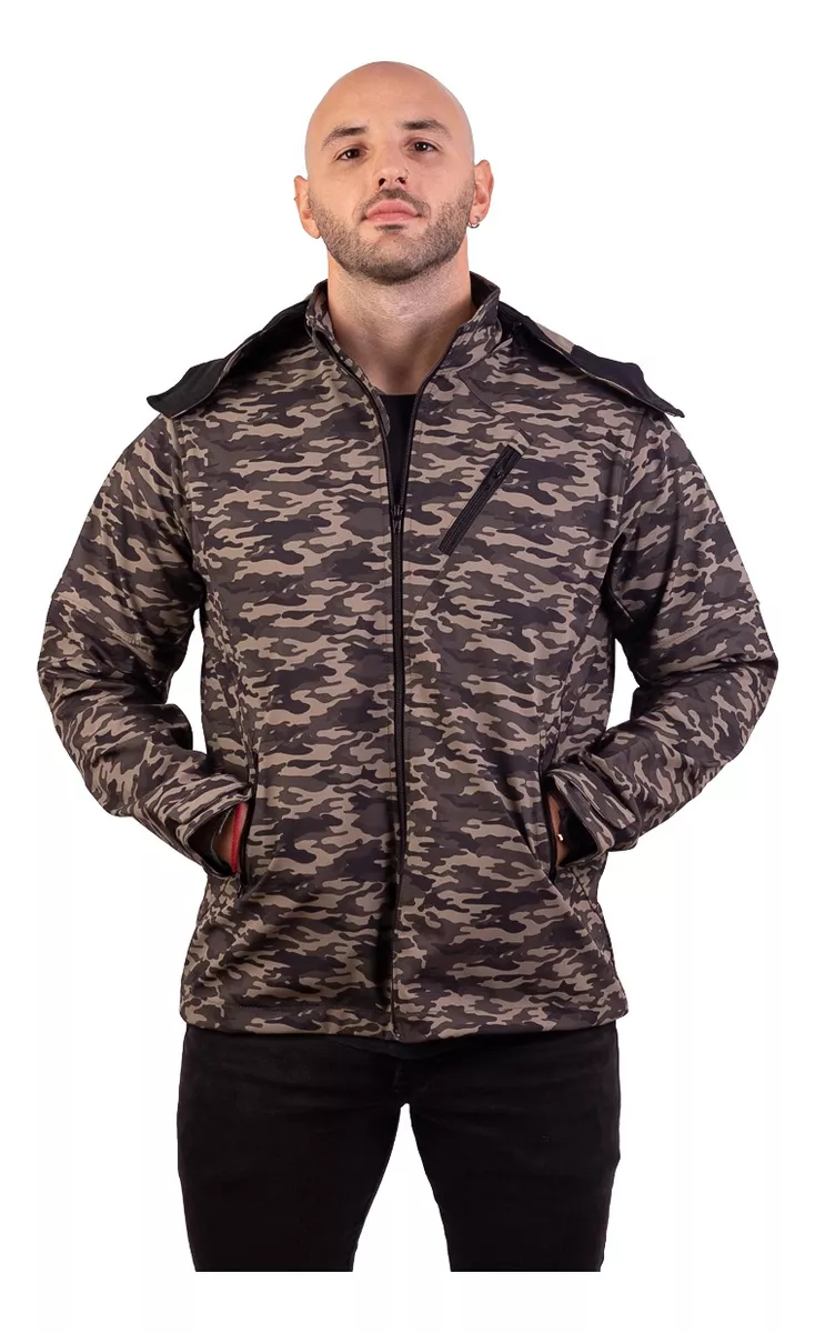 Campera Neoprene Softshell Impermeable Rompeviento Polar