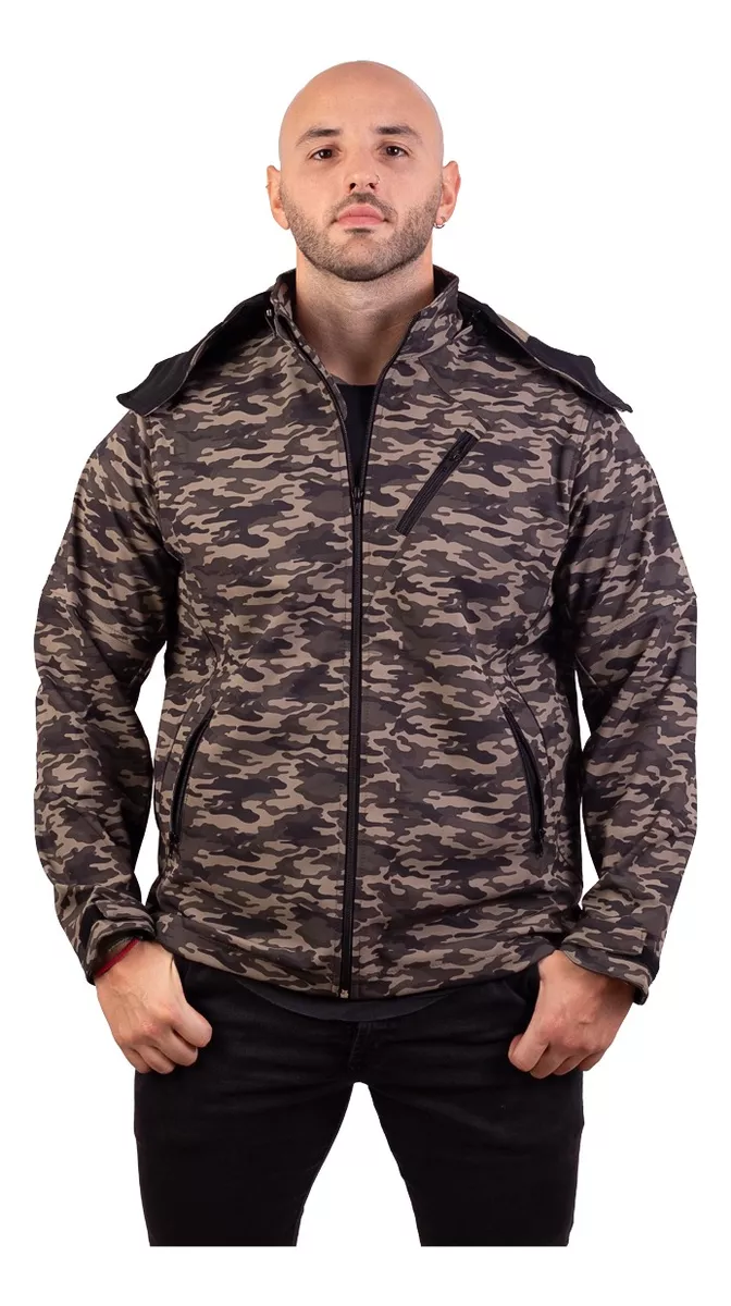 Campera Neoprene Softshell Impermeable Rompeviento Polar