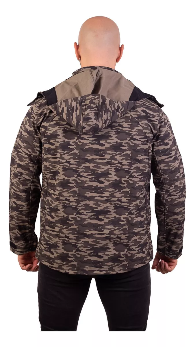 Campera Neoprene Softshell Impermeable Rompeviento Polar