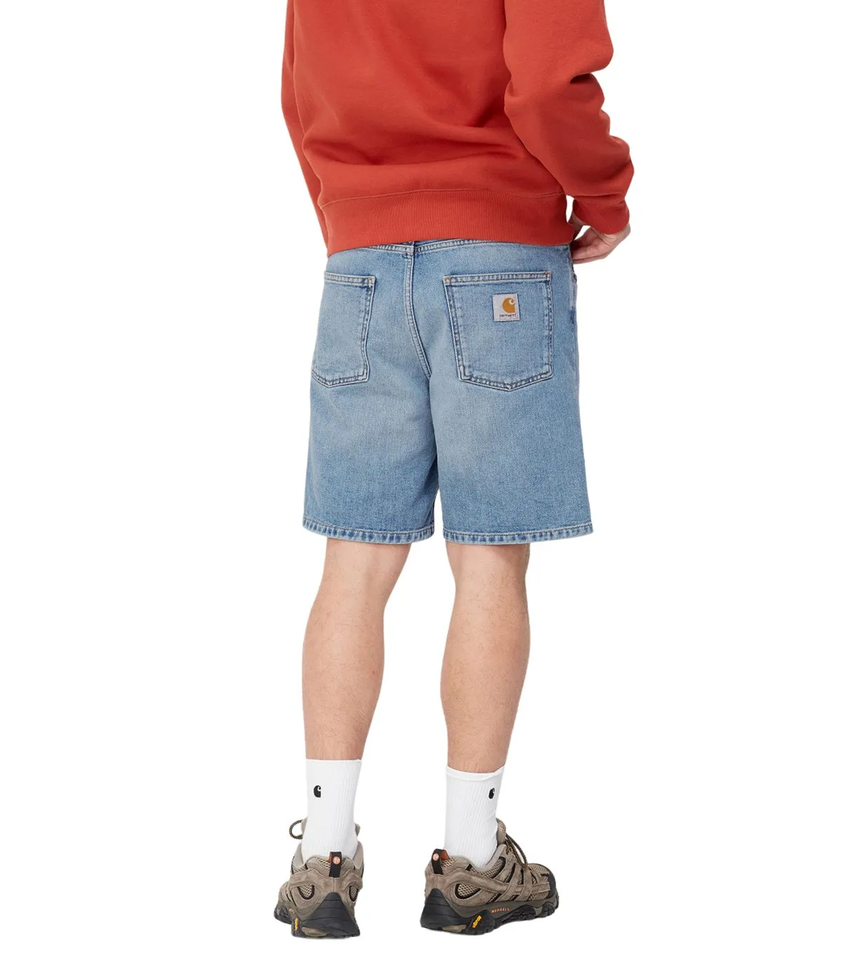 CARHARTT WIP  PANTALóN PARA HOMBRE VAQUERO CLARO  NEWEL SHORT