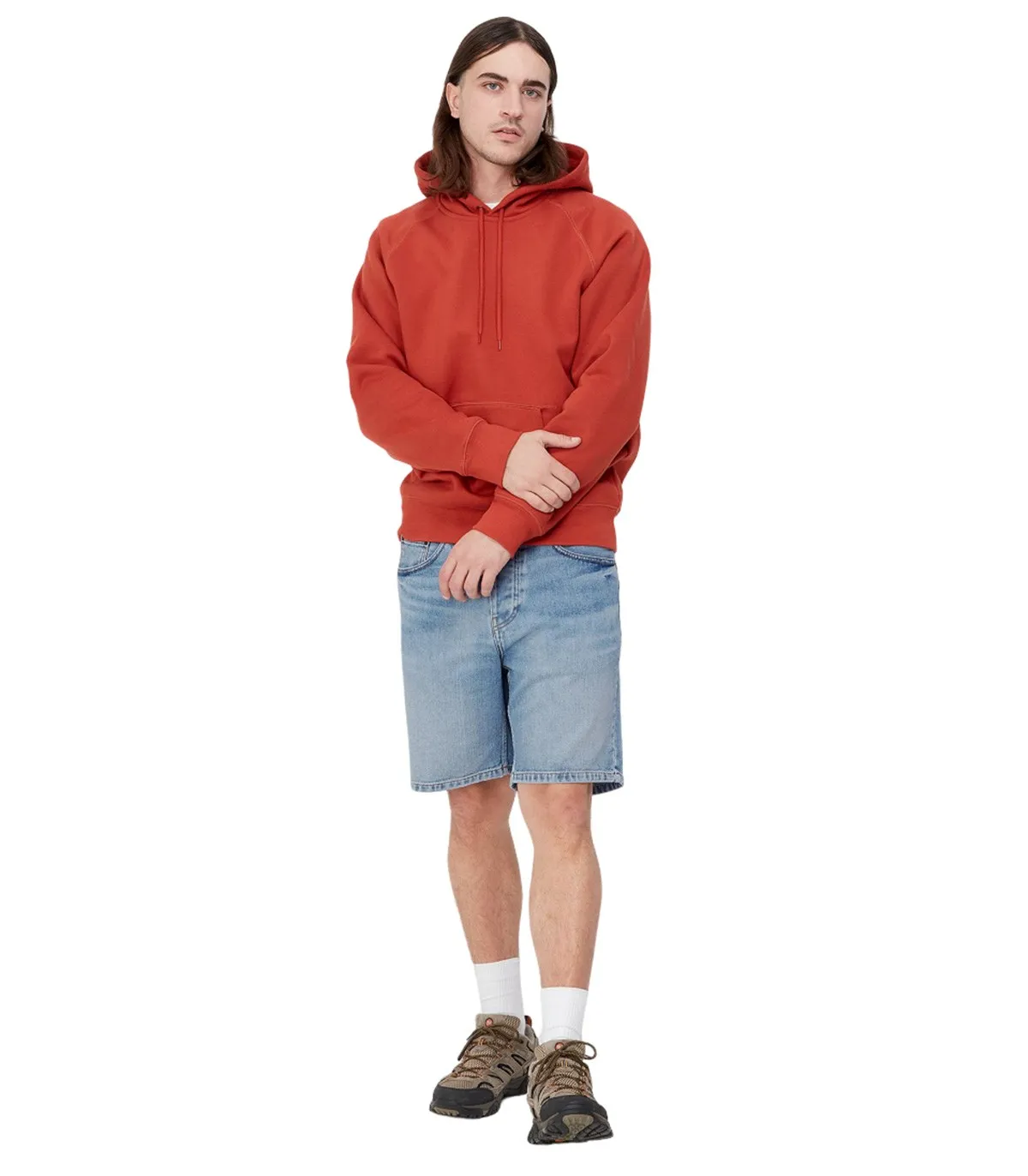 CARHARTT WIP  PANTALóN PARA HOMBRE VAQUERO CLARO  NEWEL SHORT