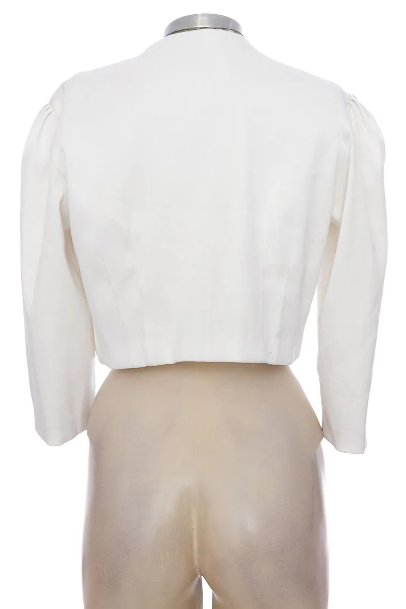 CHAQUETA / ABRIGO COLOR BLANCO  CLOSEANDO