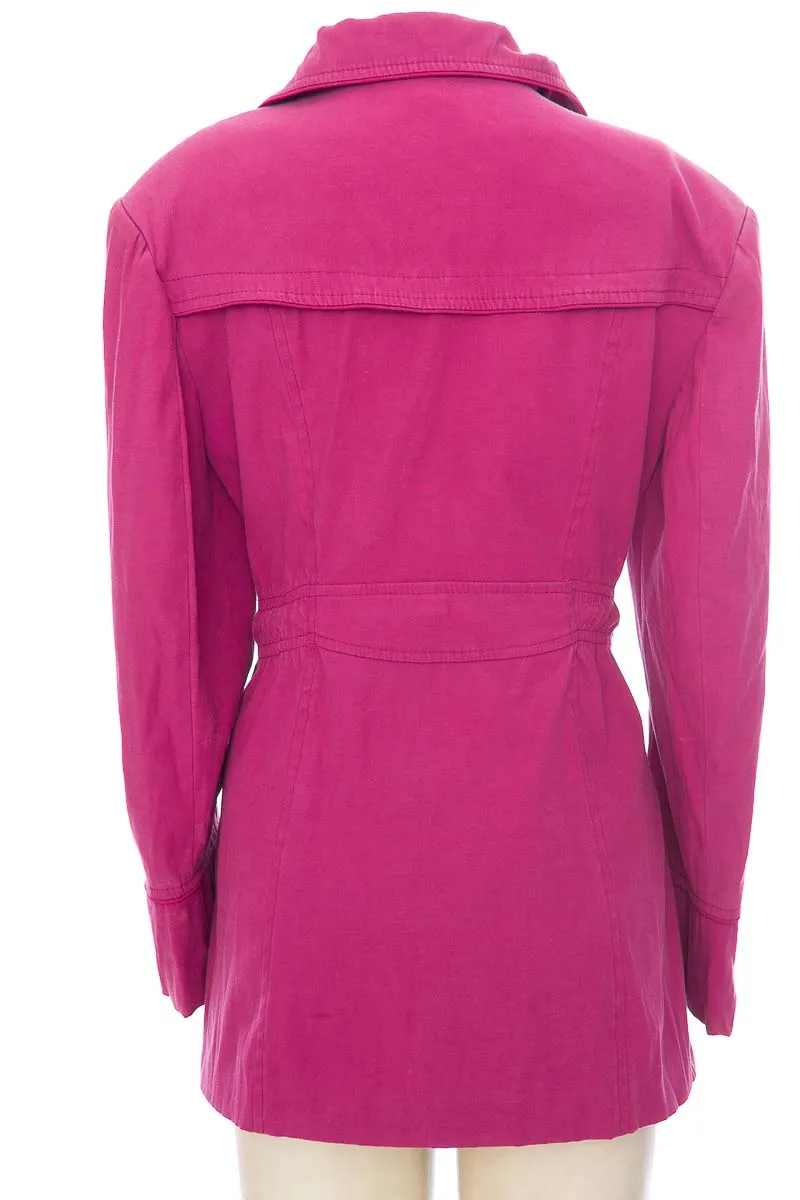 CHAQUETA / ABRIGO COLOR MORADO  DOBLE